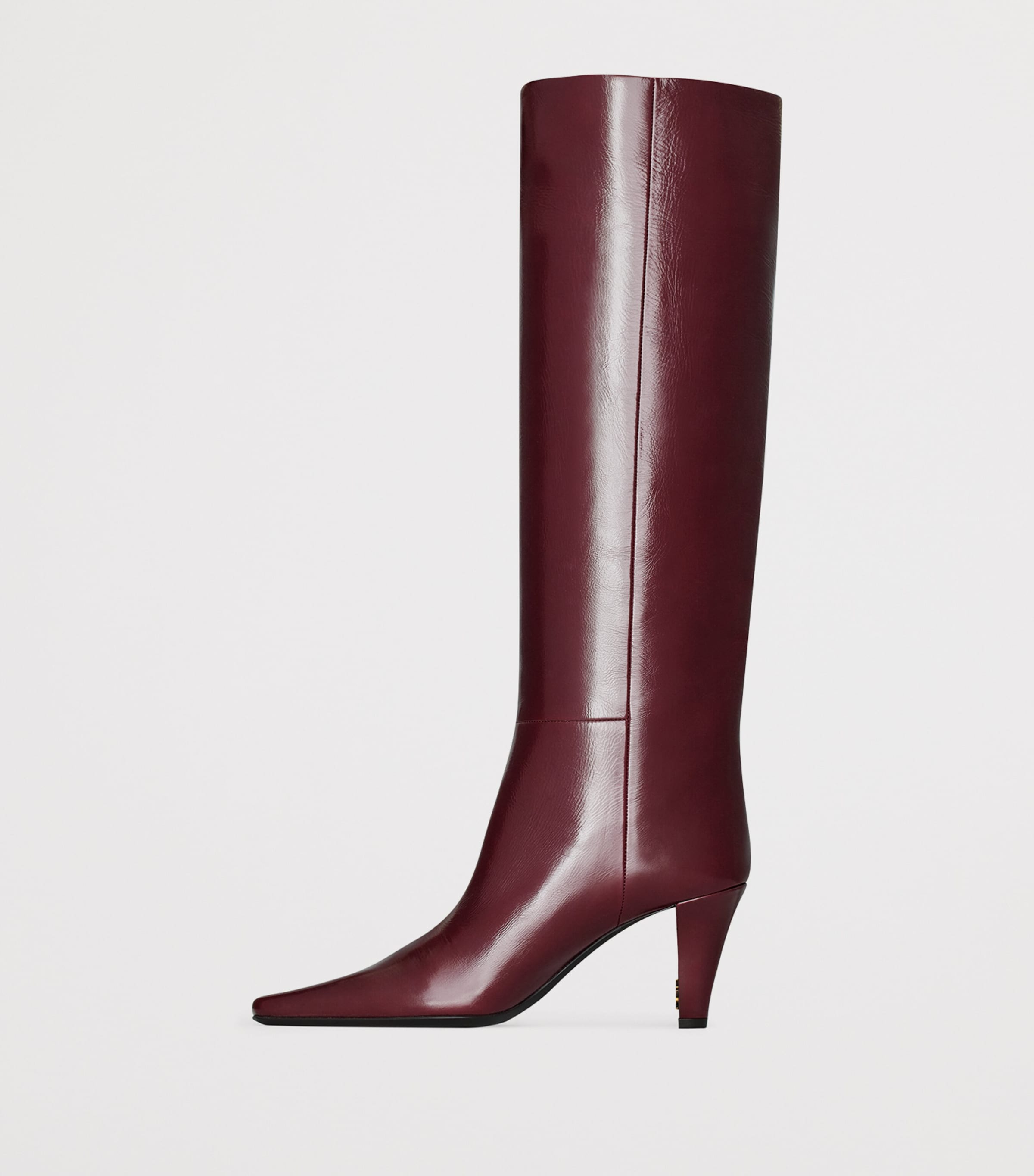 Patent Leather Jill Knee-High Boots 75 6629 Image 4
