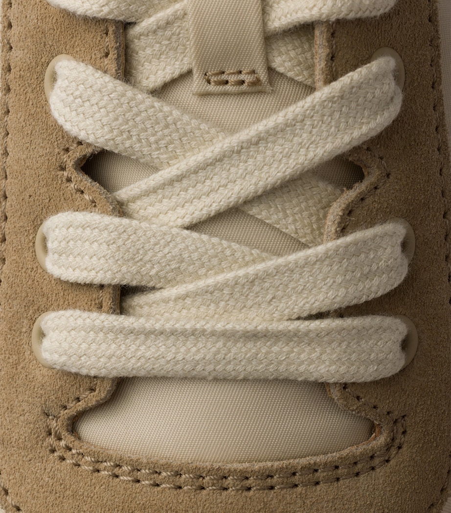 Prada Suede and Re-Nylon Downtown Sneakers Image 5