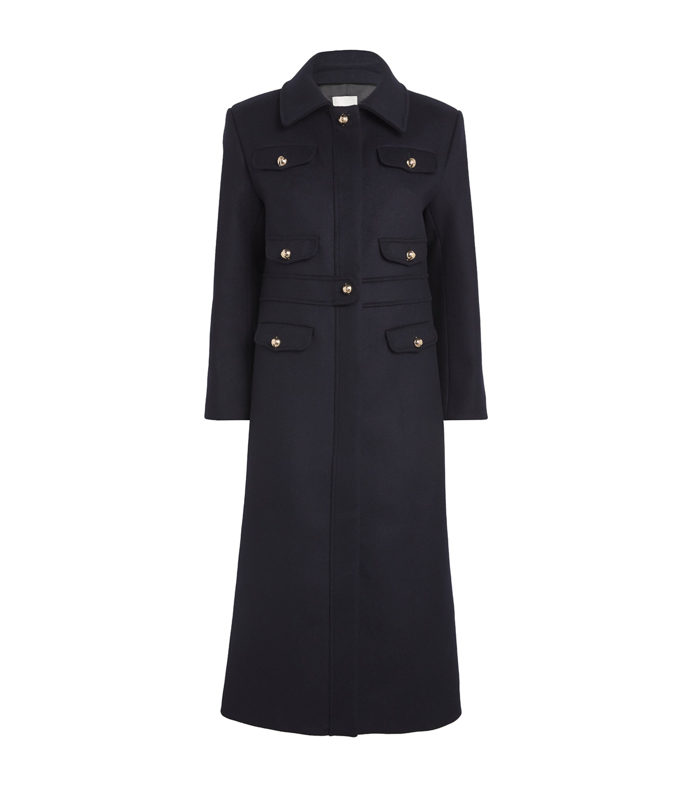 Sandro Paris Wool Blend Coat Harrods US