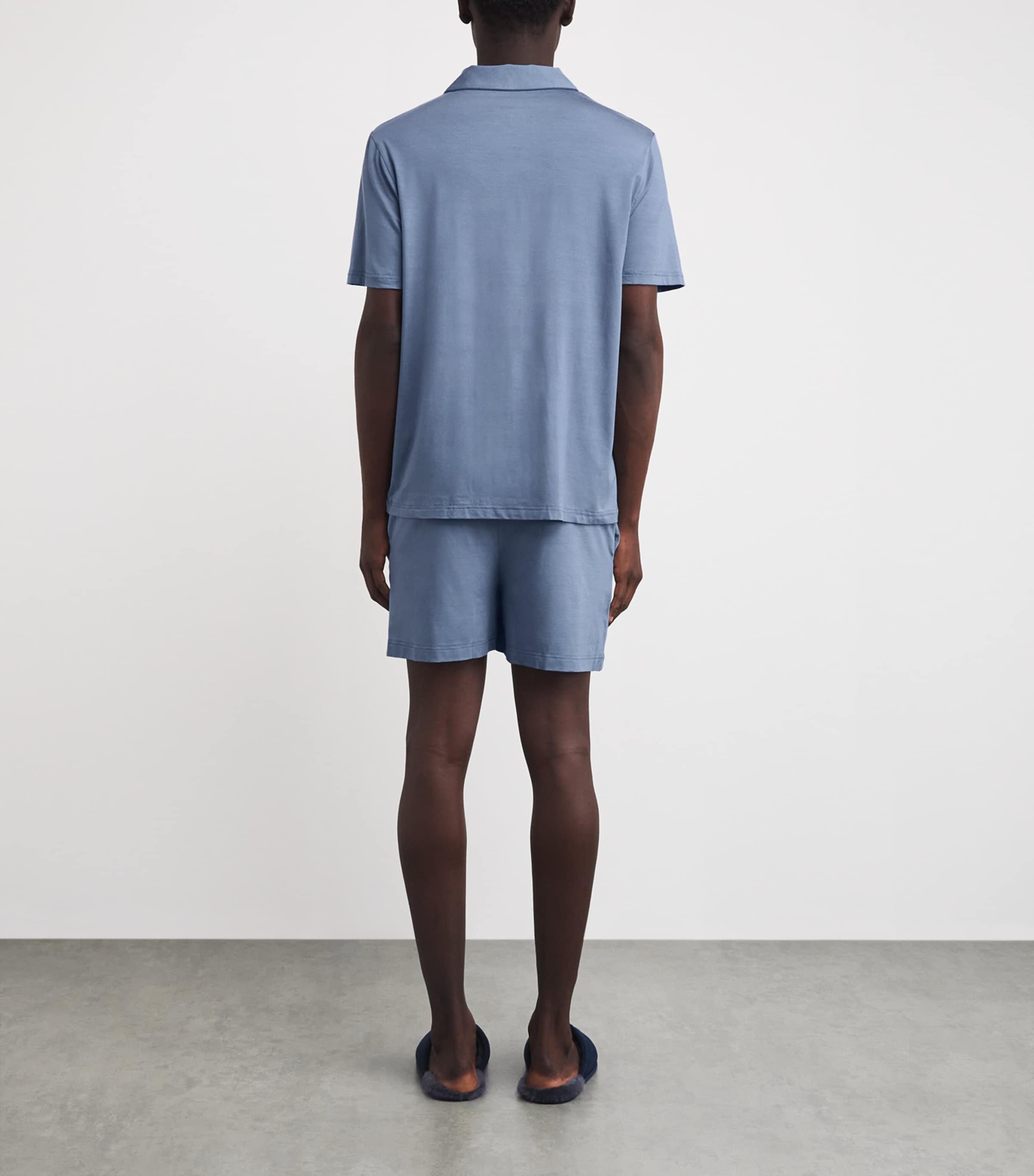 Micro Modal Basel Pyjama Set 022BLU Image 3