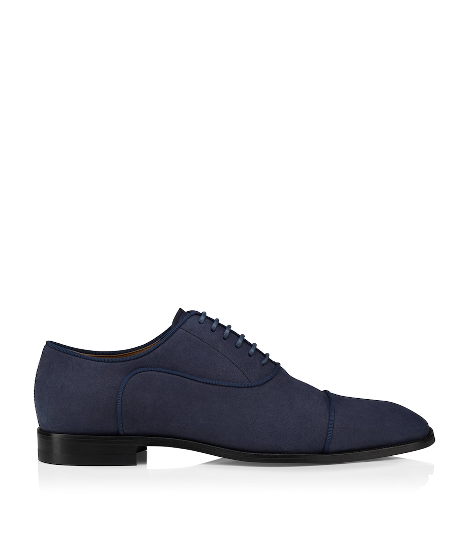 Greggory Nubuck Leather Oxford Shoes 4320 Image 1