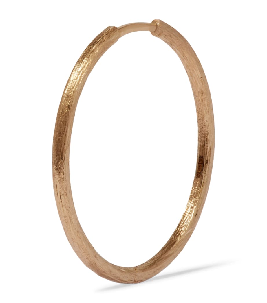 Medium Yellow Gold Hoopla Hoop Earring YELLOW GOLD Image 1