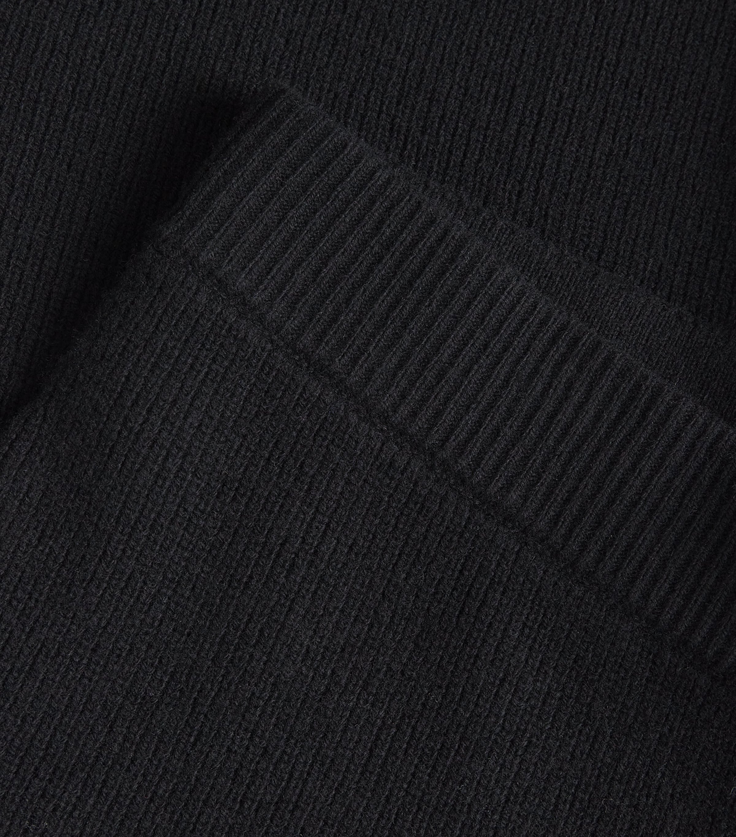 Merino Wool Culottes BLACK Image 5