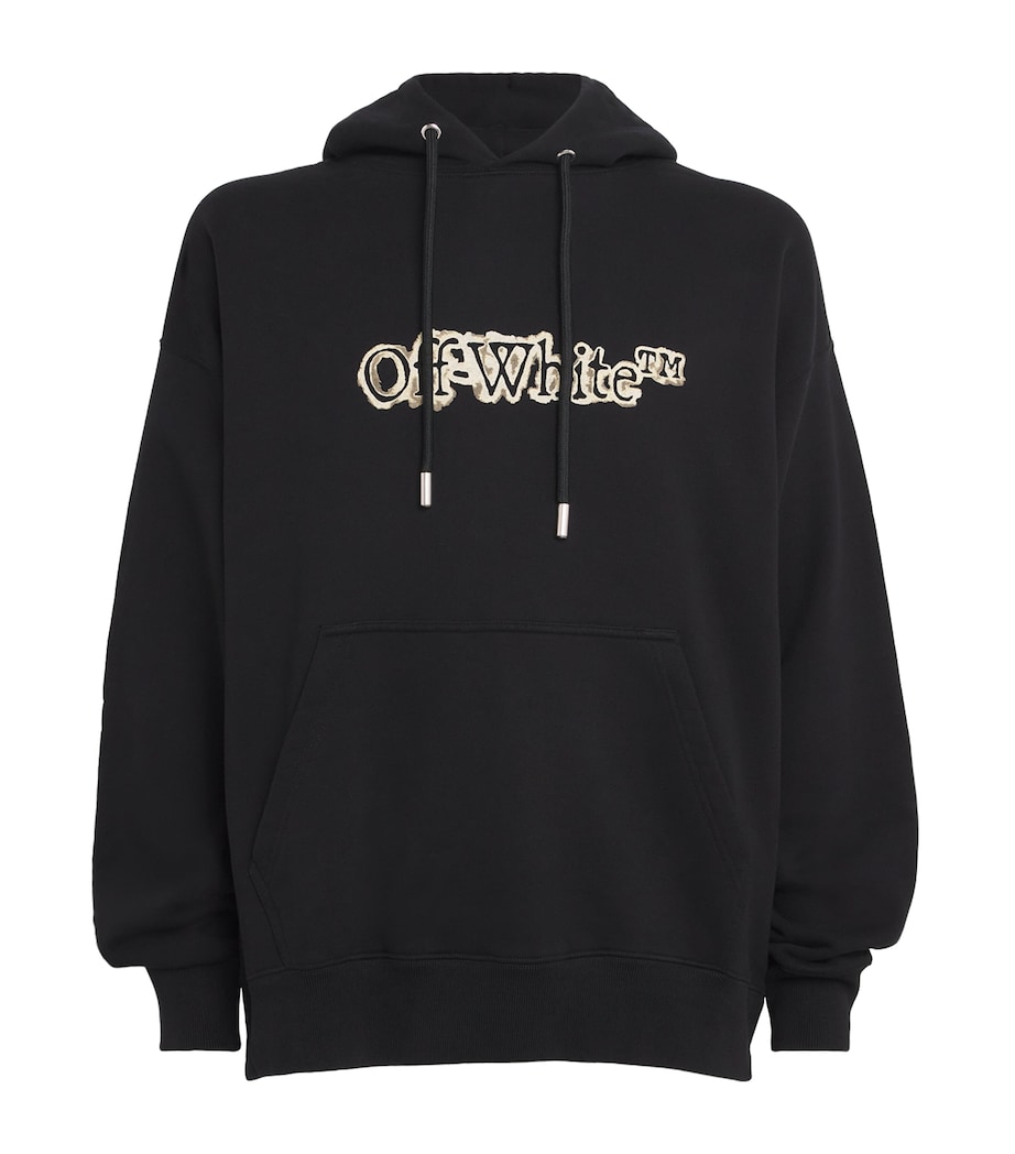Cotton Cloudy Arrow Skate Logo Hoodie BLACK Image 1