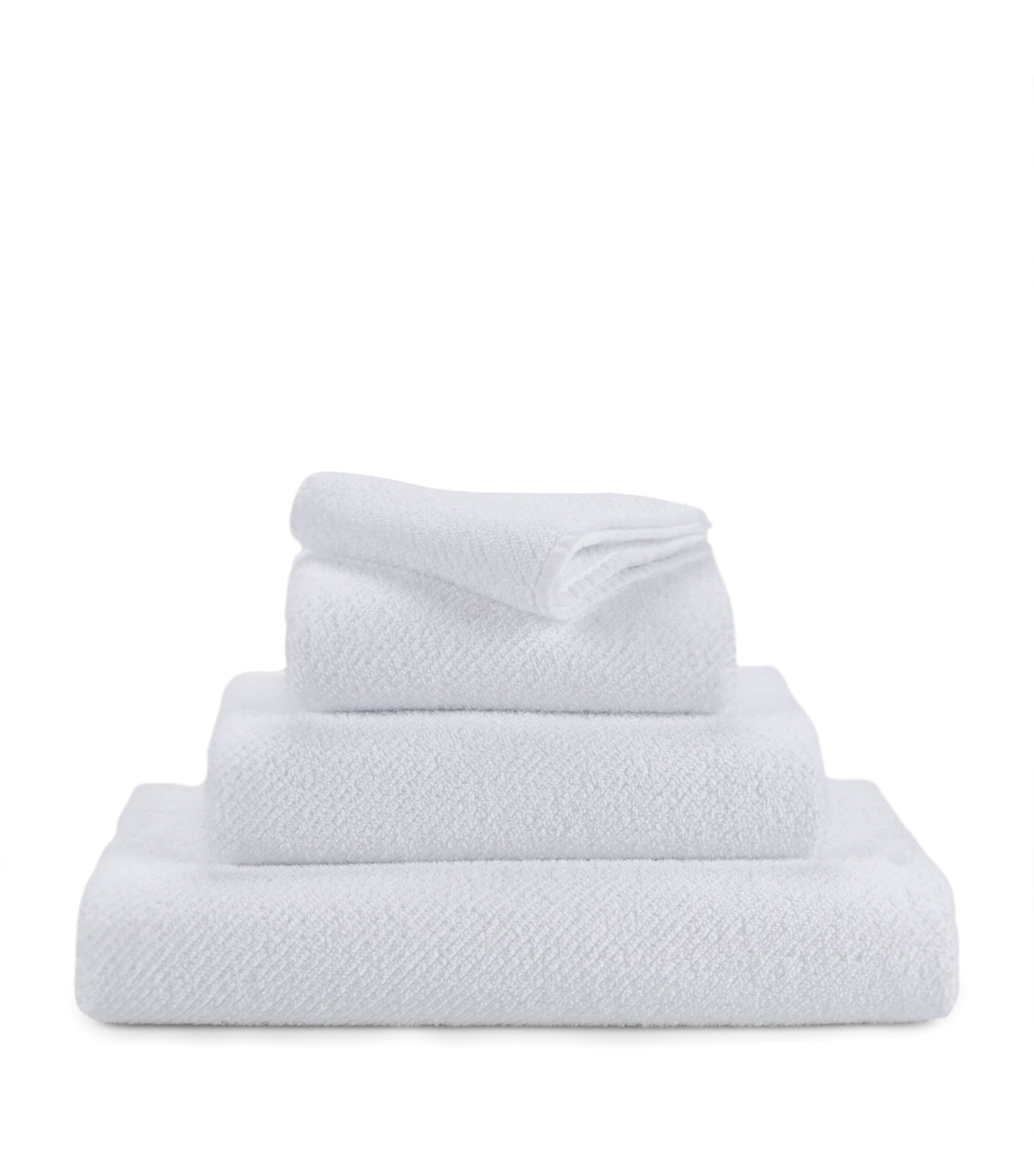 Abyss & Habidecor Twill Bath Sheet (105cm x 180cm) White Image 1