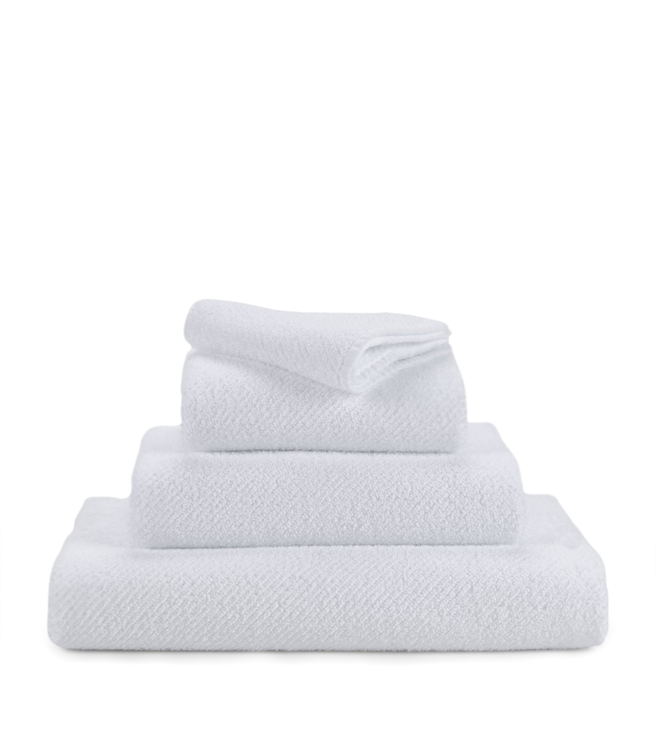 Abyss & Habidecor Twill Bath Sheet (105cm x 180cm) White Image 1