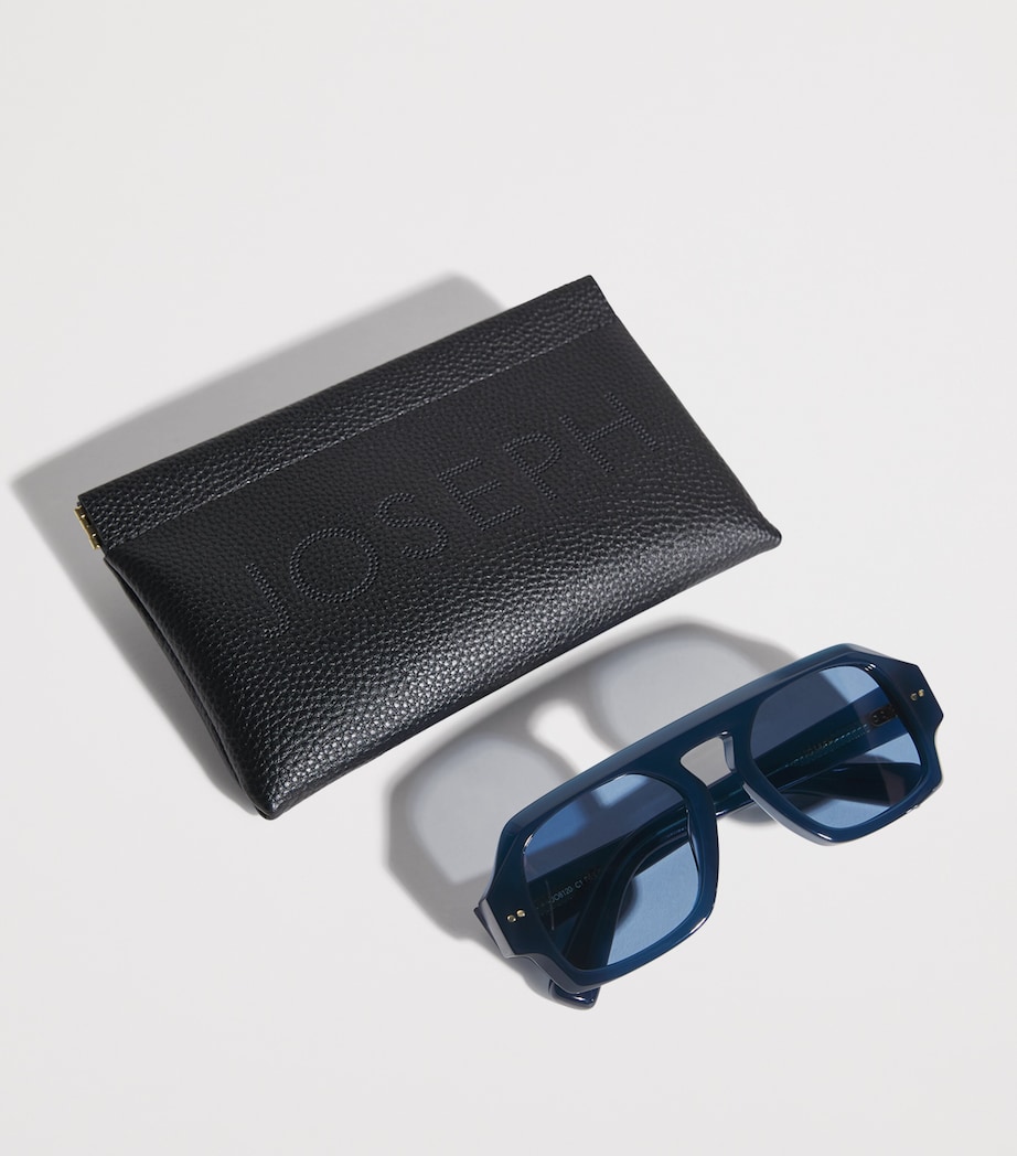 Joseph Aviator Talba Sunglasses Indigo Image 4