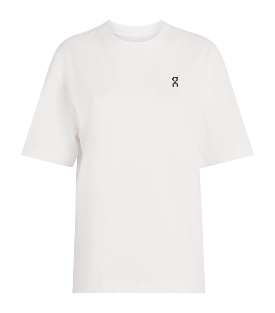 Organic Cotton Club Logo T-Shirt WHITE Image 1