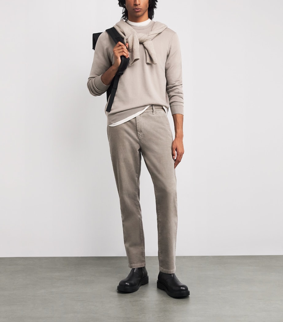 Virgin Wool Ole Sweater 812-MOON ROCK Image 2