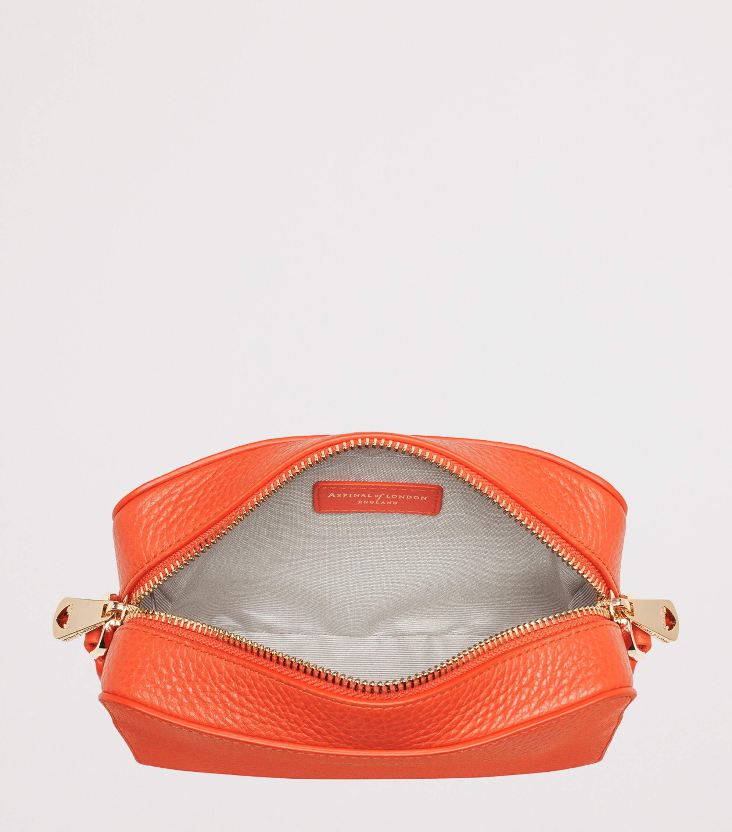 Aspinal Of London Orange Leather Camera Bag | Harrods US