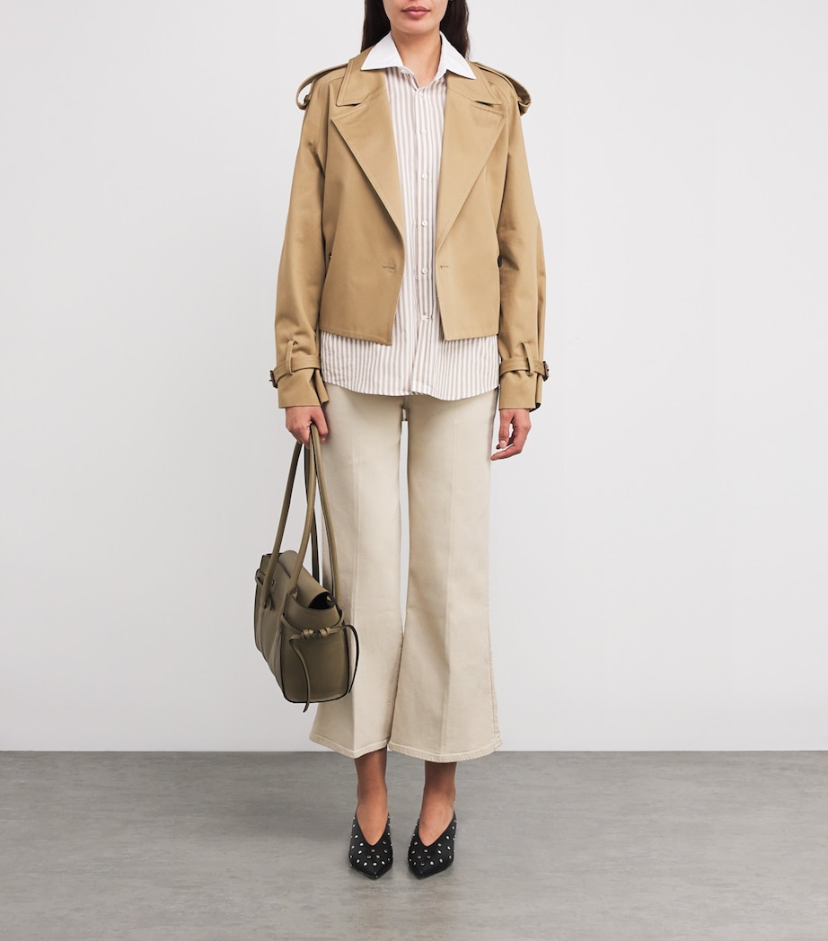 Ultra High Rise Cropped Jo Jeans U71A4 CREME Image 2