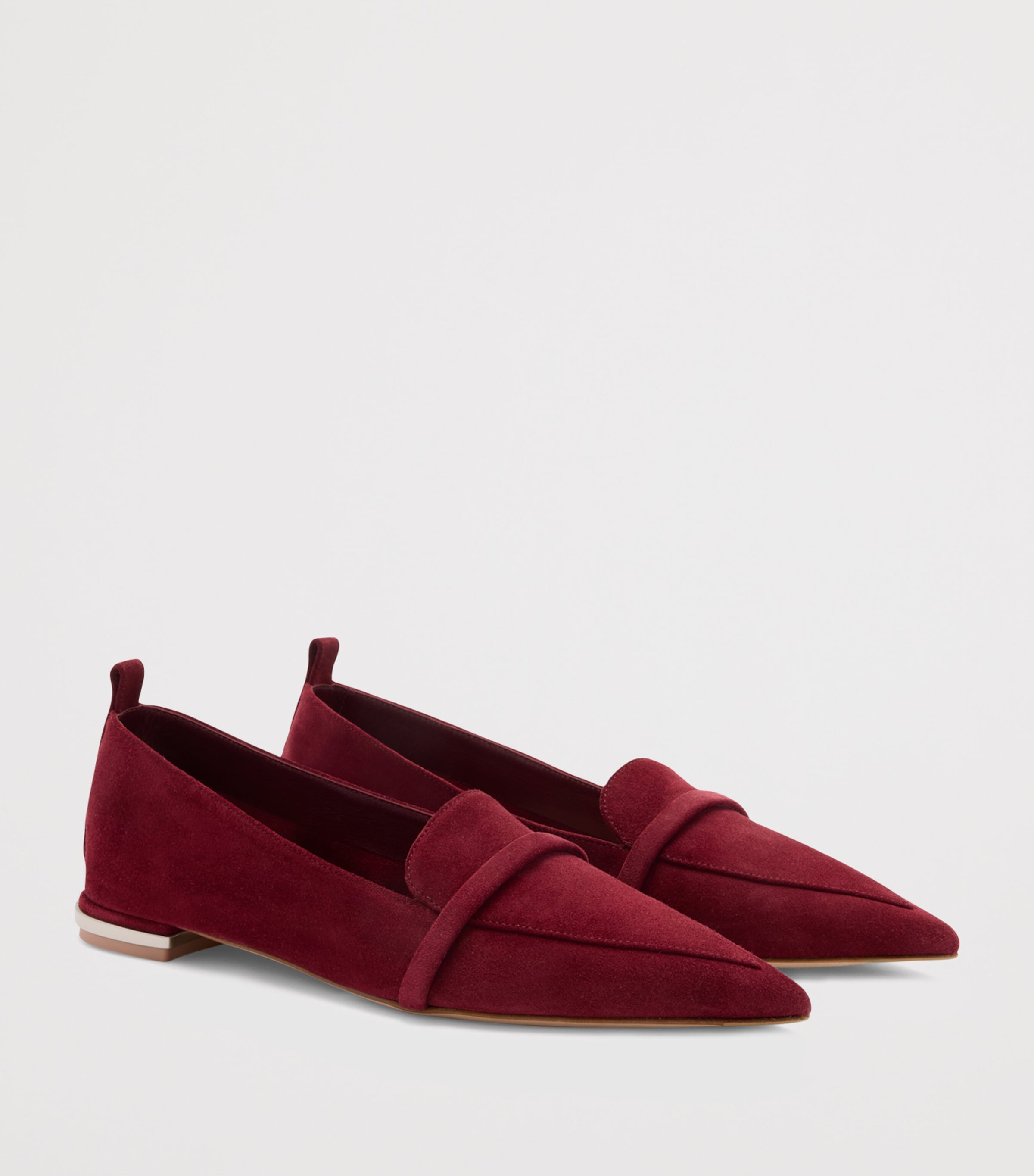 Suede Dora Loafers ROSEWOOD Image 3