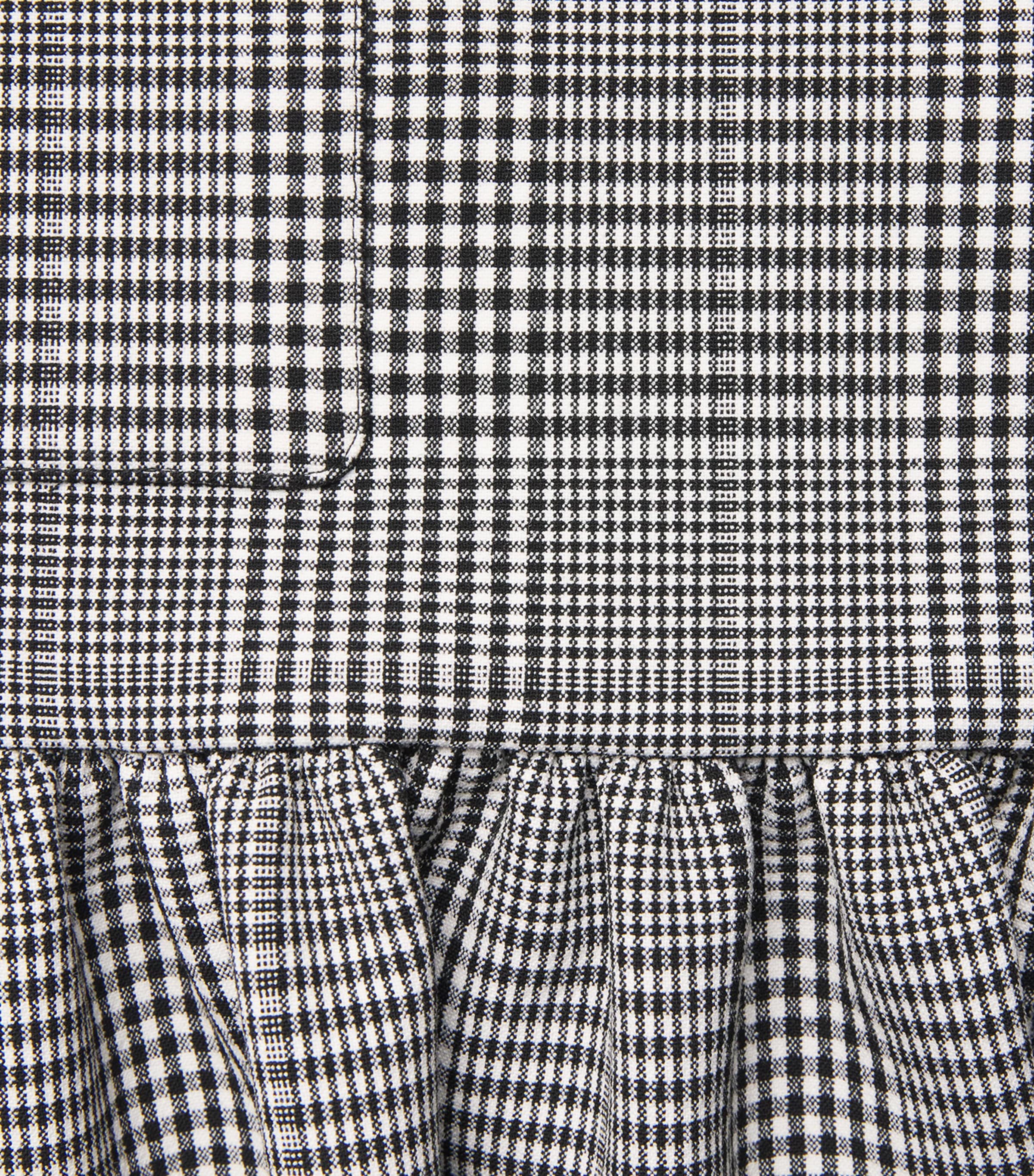 Self-Portrait お洒落 上品 Prince Of Wales チェックミニドレス 送料込/関税込□SELF PORTRAIT□チェック柄ニットミニドレス