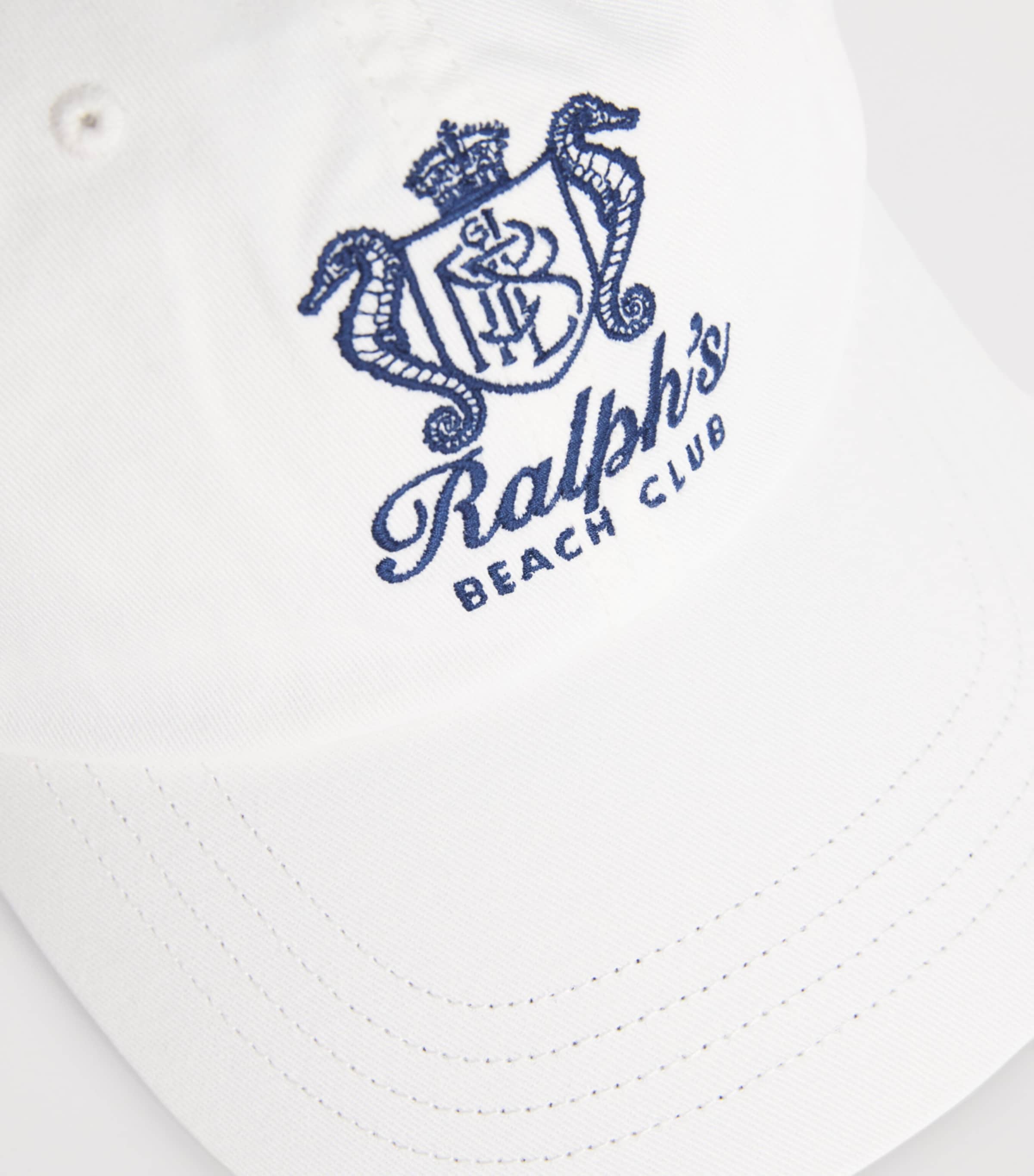 Polo Ralph Lauren Ralph’s Beach Club Baseball Cap Clubhouse Cream Image 4