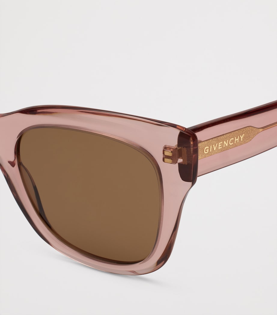 Acetate City Sunglasses LIGHT PINK Image 4