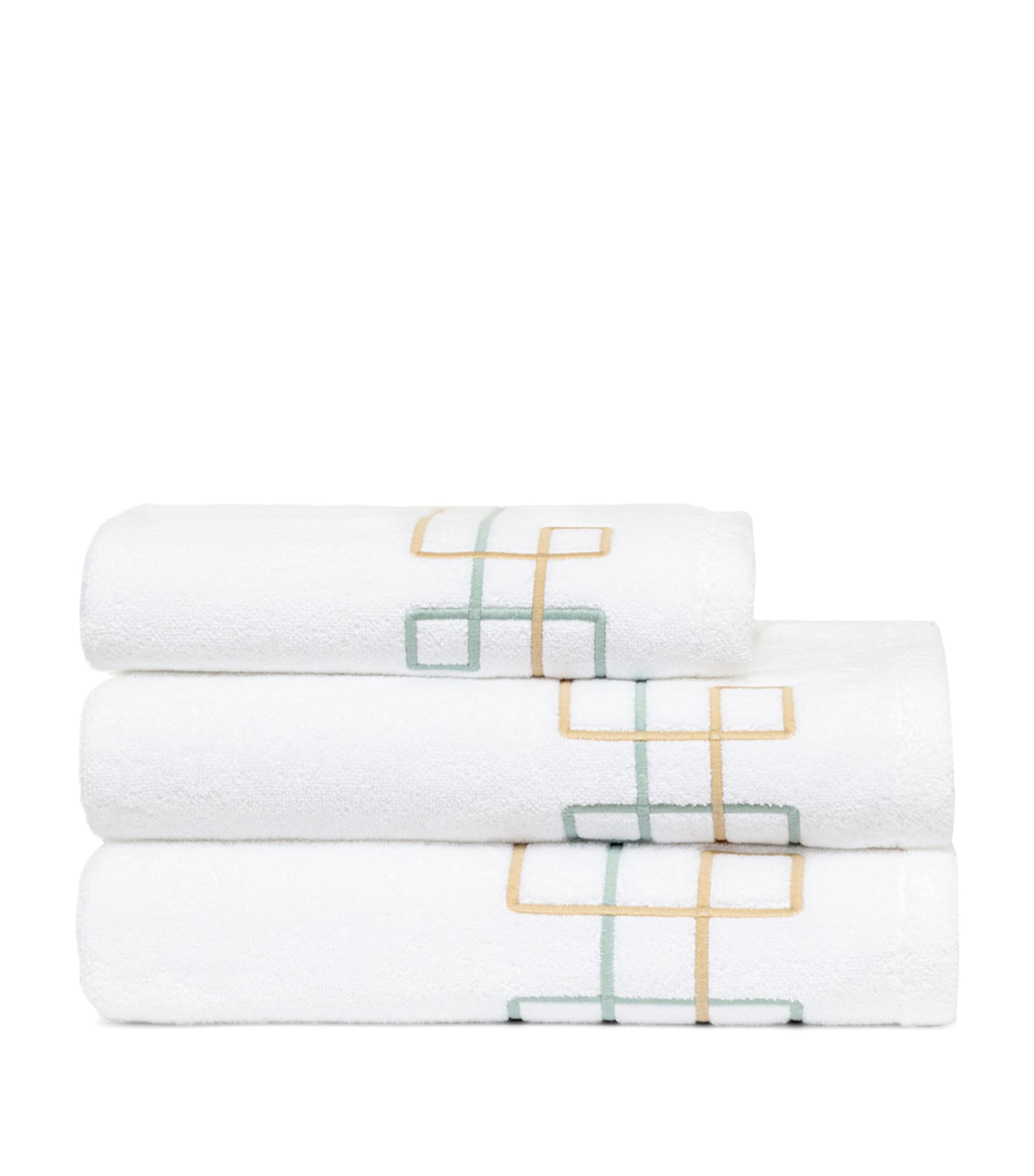 Yves Delorme Villa Bath Towel (70cm x 140cm) White Image 1