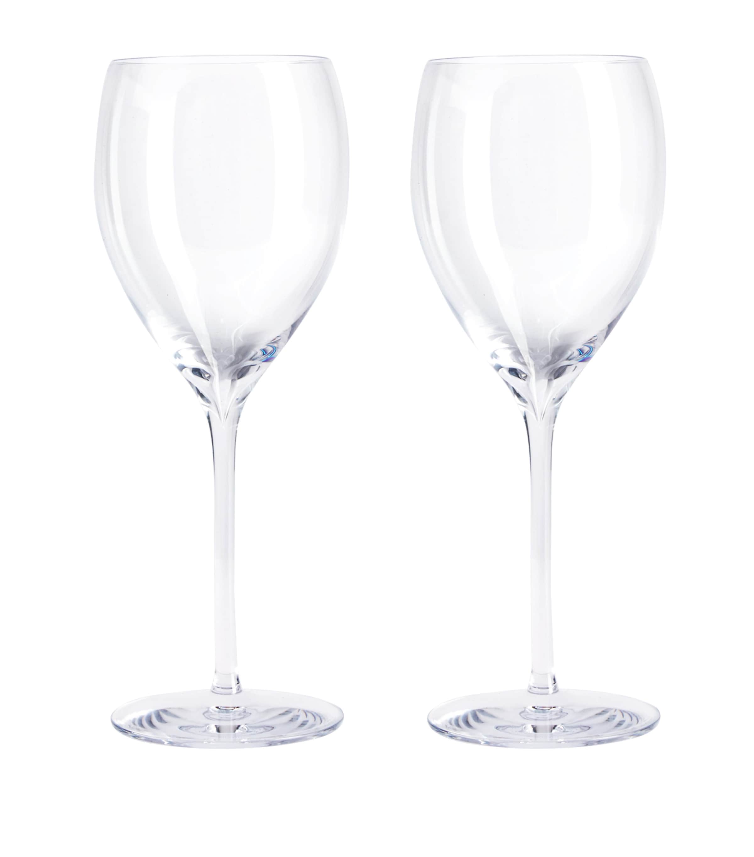 Waterford Set Of 2 Elegance Sauvignon Blanc Wine Glasses In Clear
