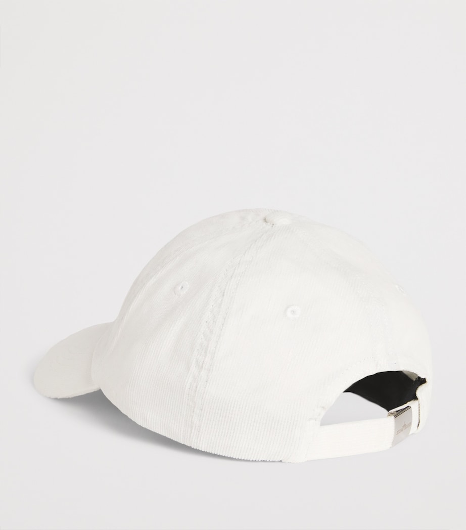 Corduroy Logo Baseball Cap V0093 Image 3