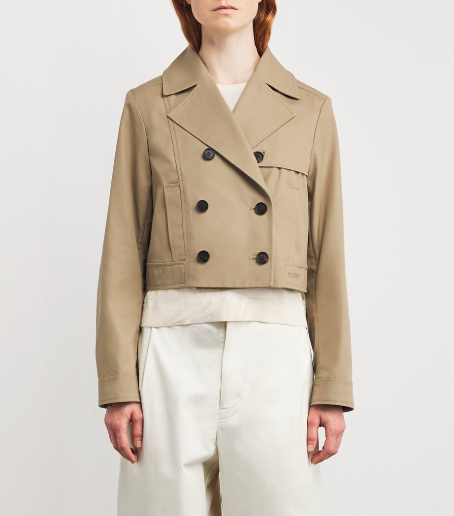 Aline-Co Trench Jacket LIGHT CAMEL Image 7