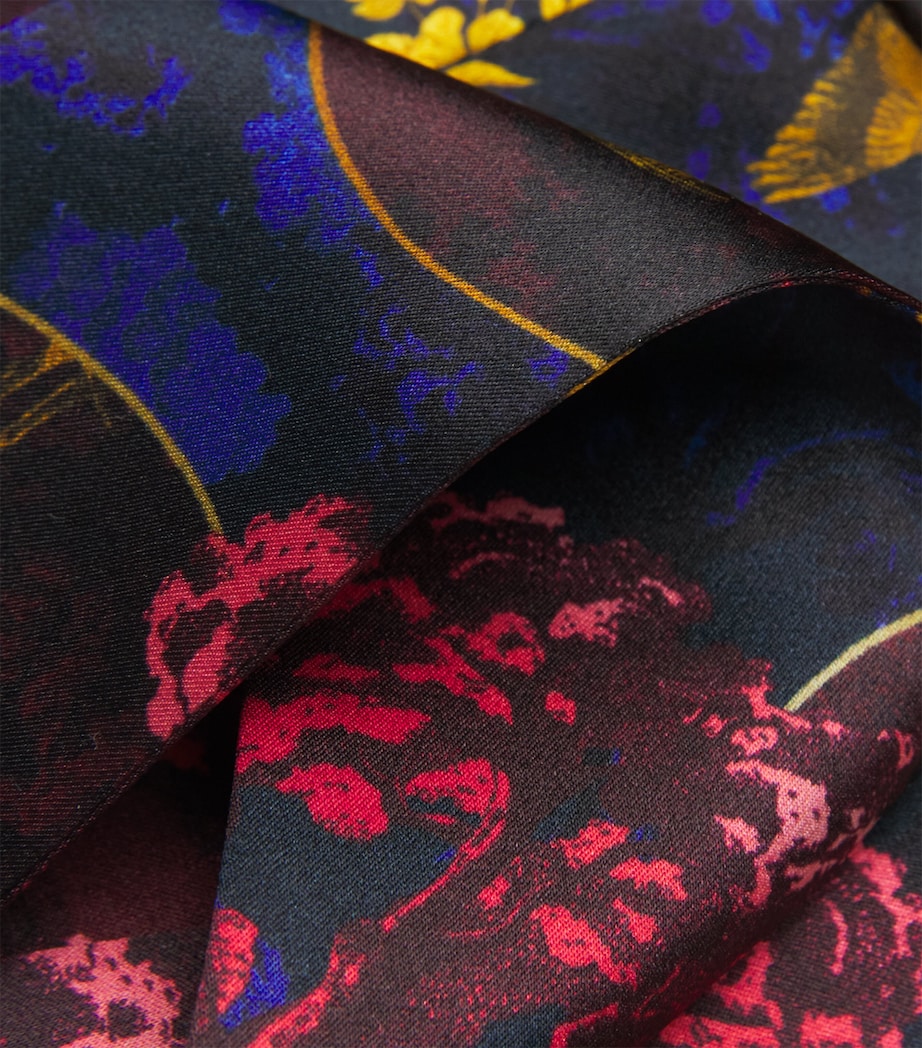 Silk Toile Night Robe MULTI Image 5