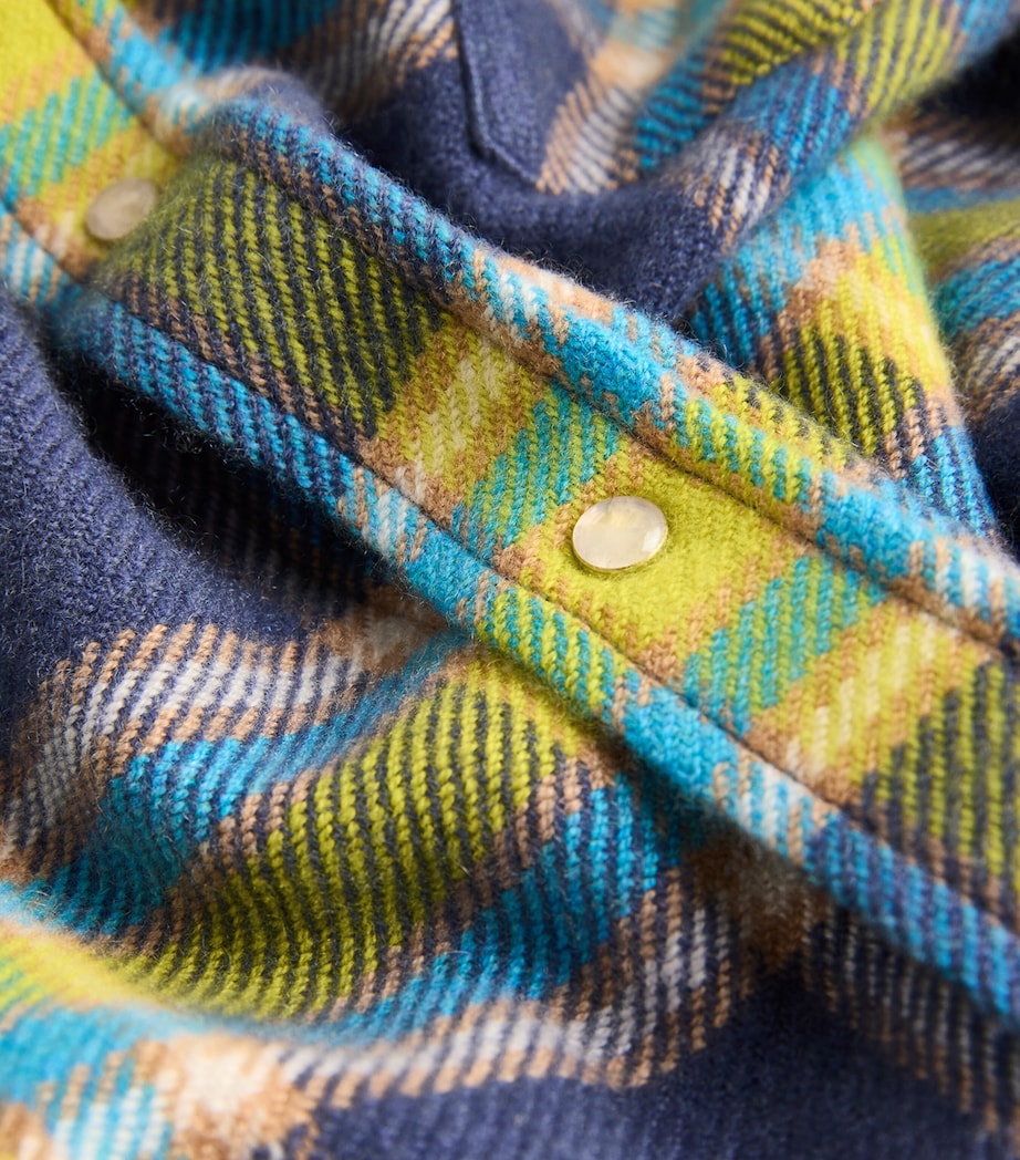 Cashmere Plaid Shirt ROSE QUARTZ Image 5