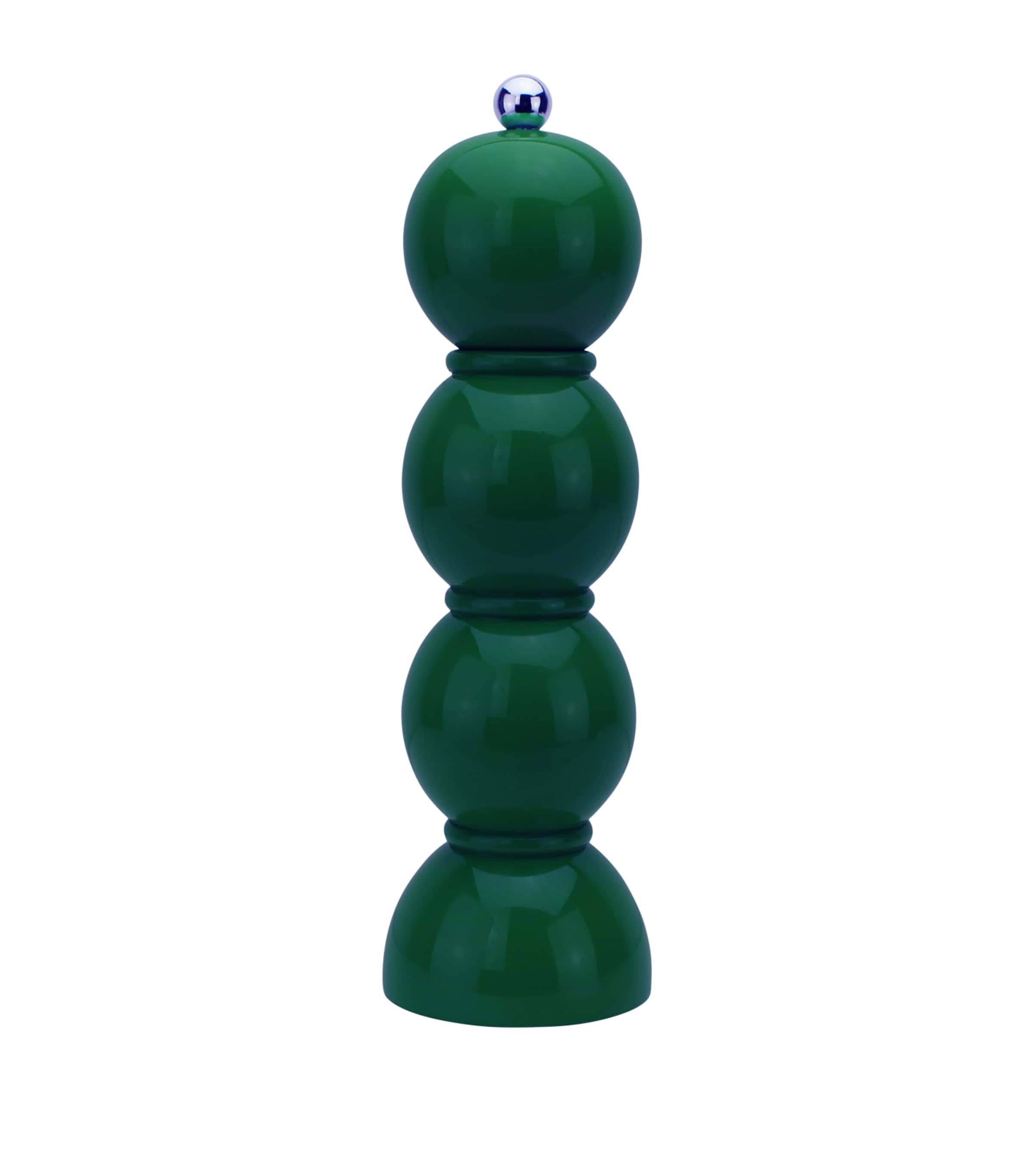 Addison Ross Bobbin Salt or Pepper Mill Green Image 1