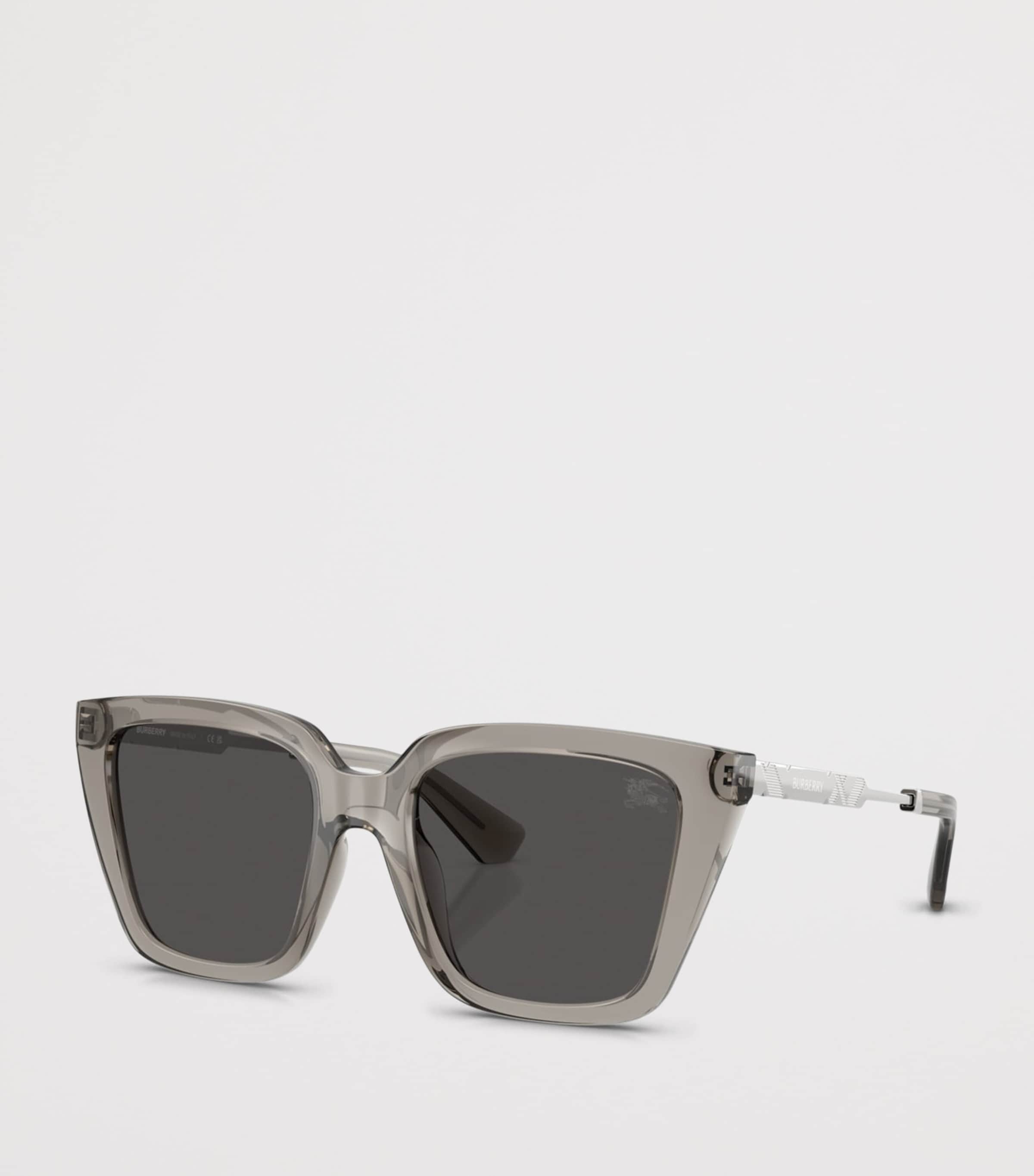 Burberry Injected BE4473U Square Sunglasses Grey Image 2