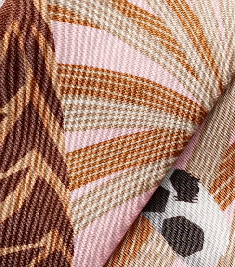 Cartier Silk Panthère and Tigre Scarf Pink Image 4