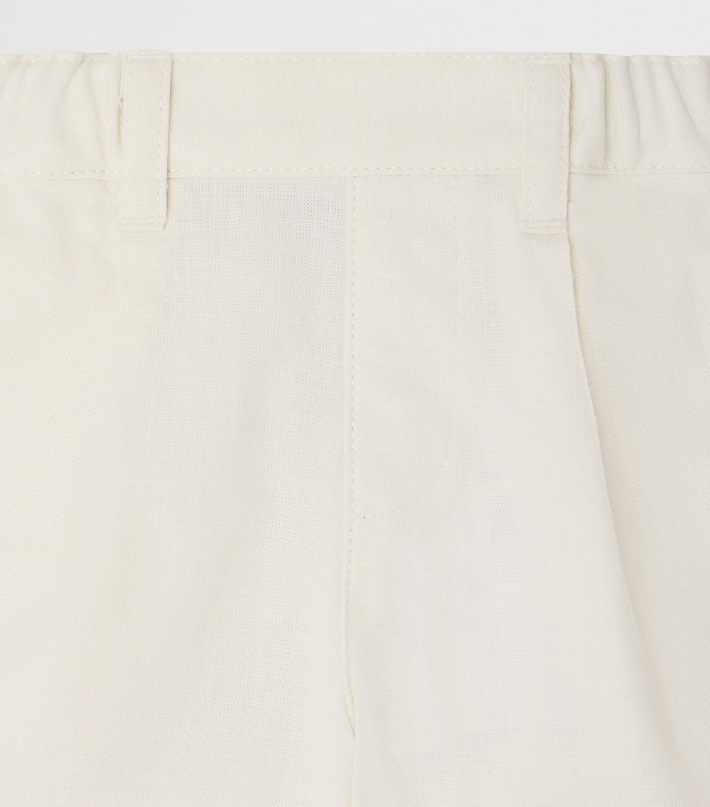 Bonpoint Cotton Shorts (6-12 Months) Blanc Lait Image 3