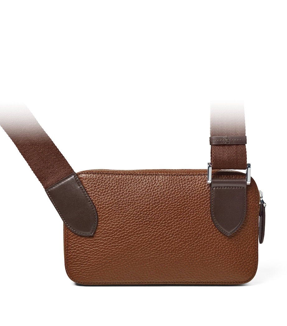 Leather Reporter Compact Belt Bag TOBACCO Image 4