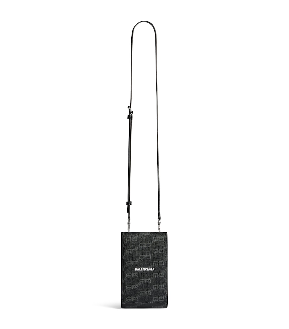 Balenciaga Signature Monogram Phone Holder Image 1