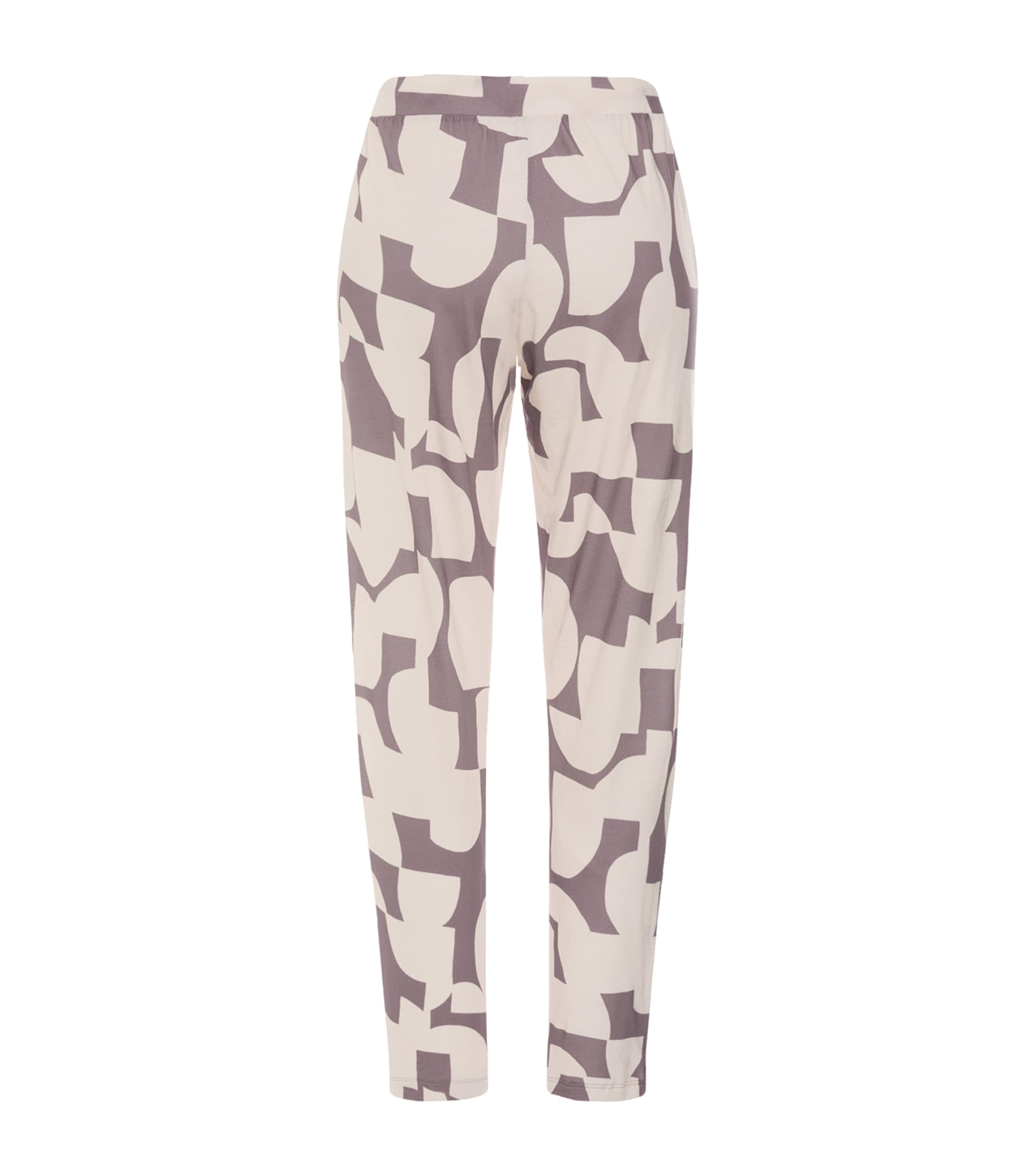 Hanro Womens Cotton-Modal Sleep & Lounge Pyjama Trousers Divided Circles Image 3