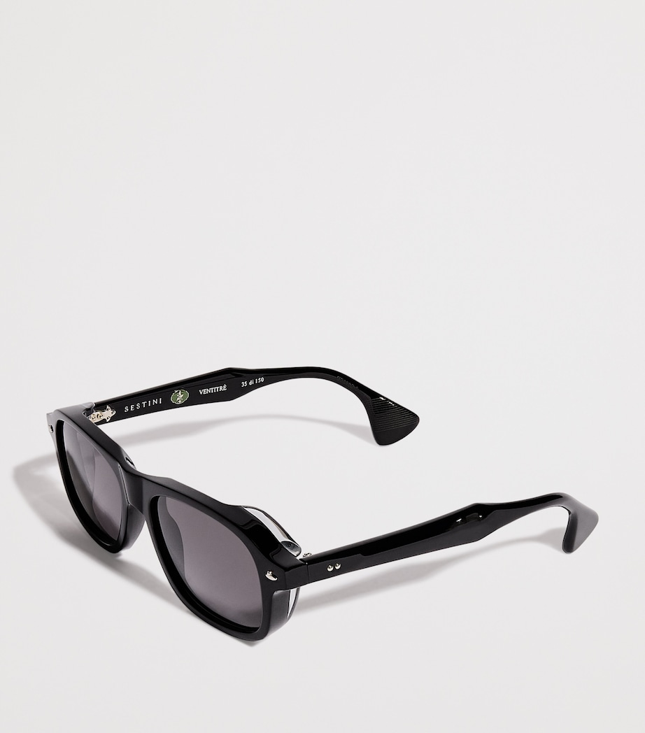 Sestini Acetate Ventitre Sunglasses Black Image 2