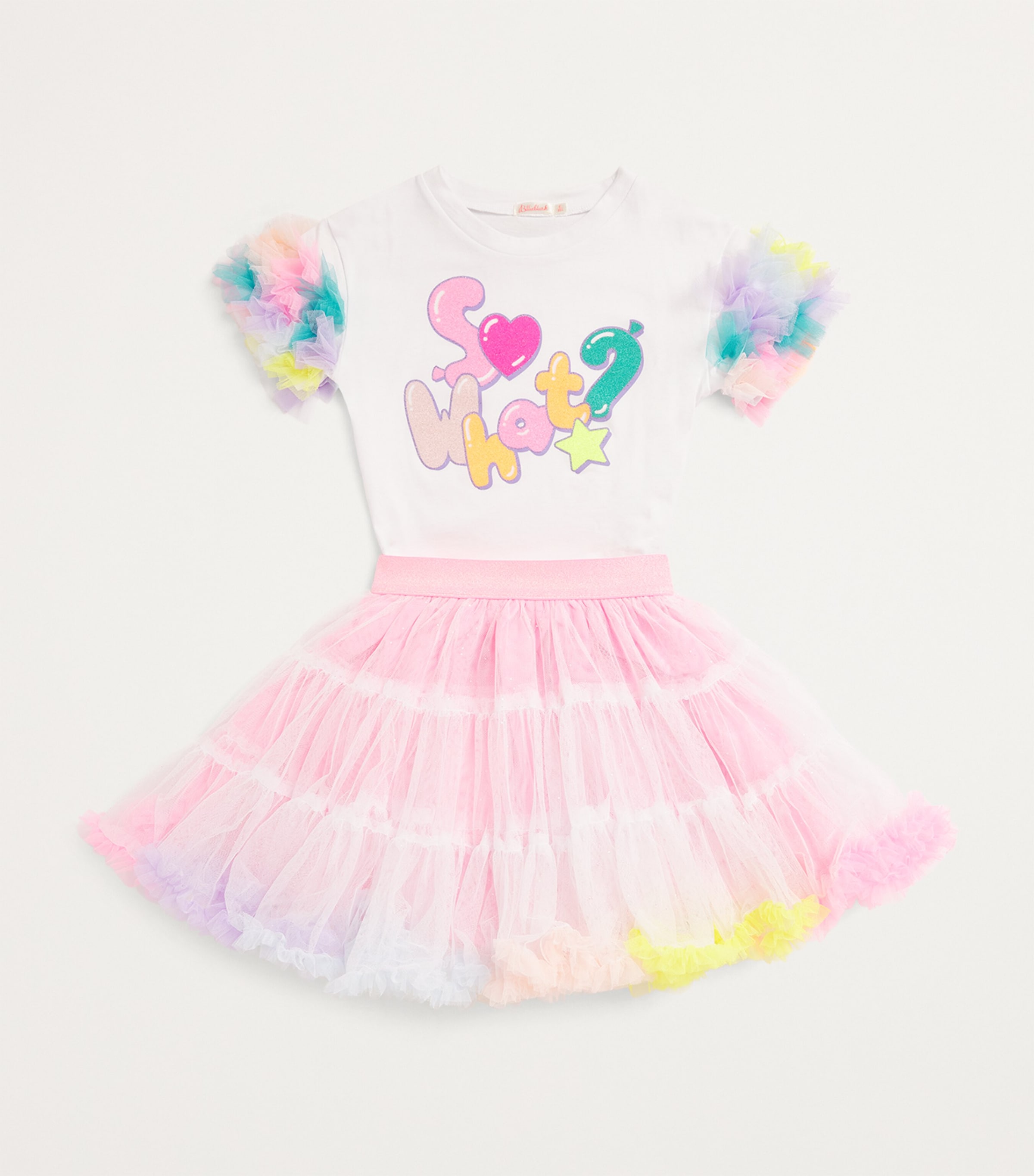 Tulle Skirt (2-12 Years) 462 PINK Image 3