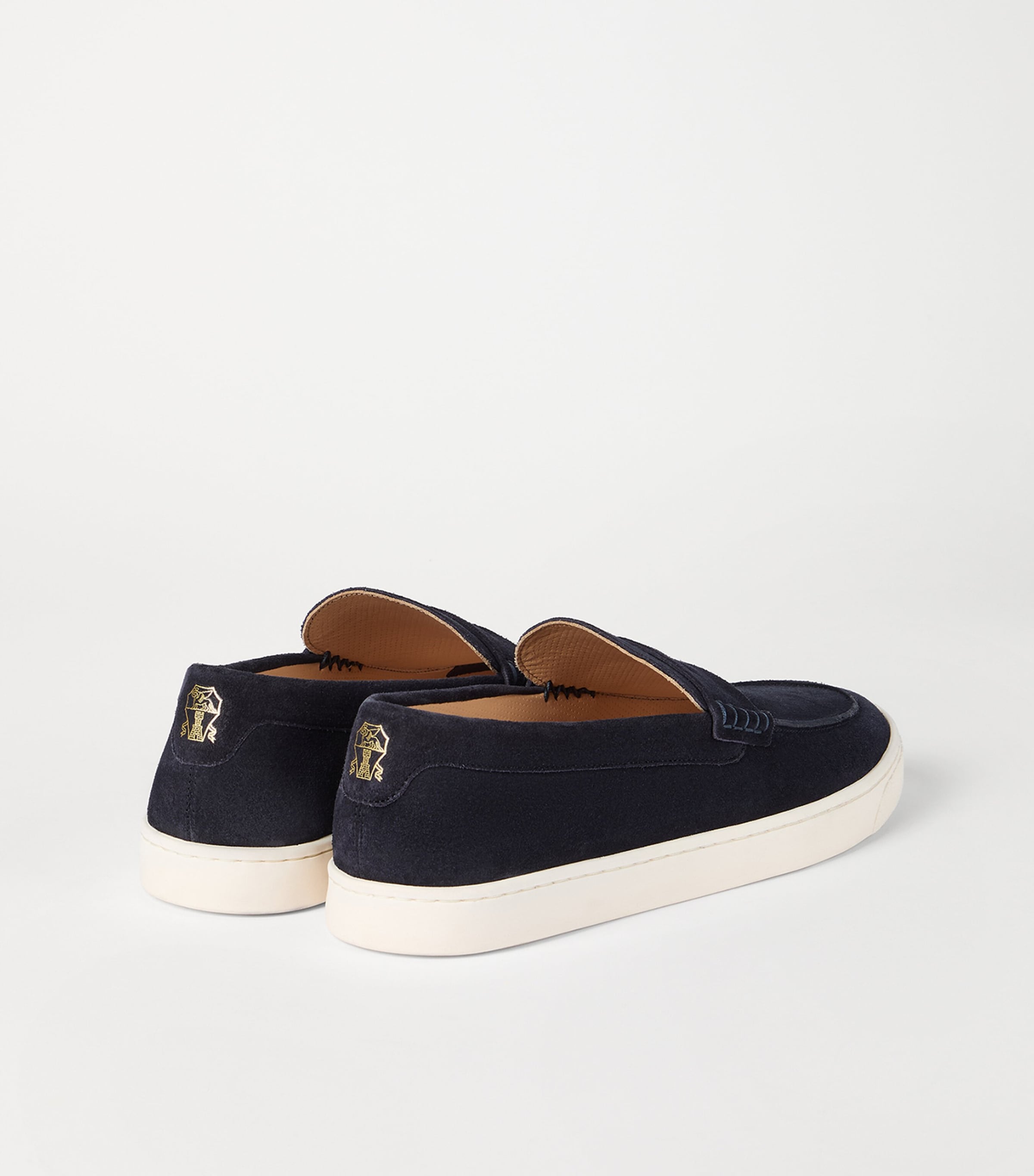 Suede Hybrid Loafers C8862 Image 5
