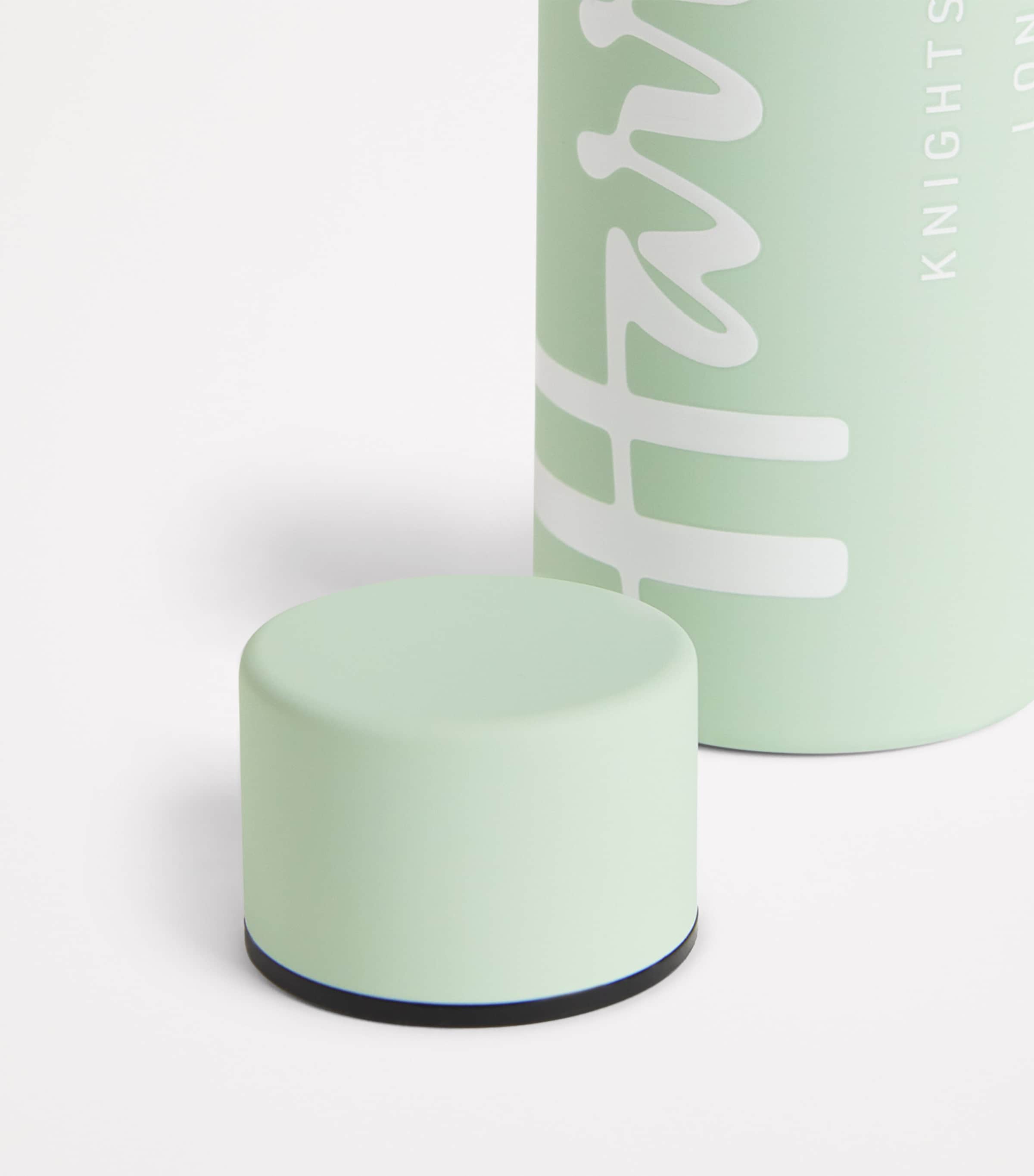 Harrods Logo Water Bottle (450ml) Pale Green Image 2