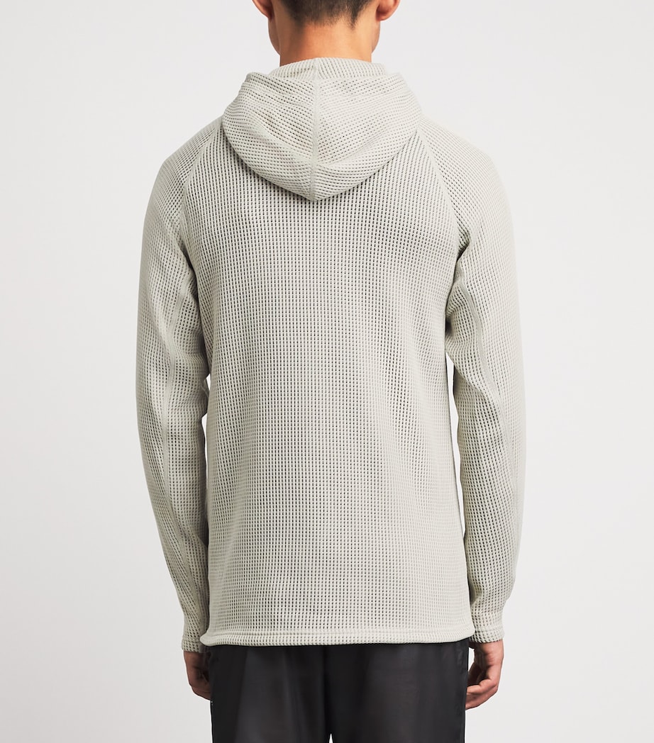Houdini Mens Pace Flow Hoodie Greenish Grey Image 5