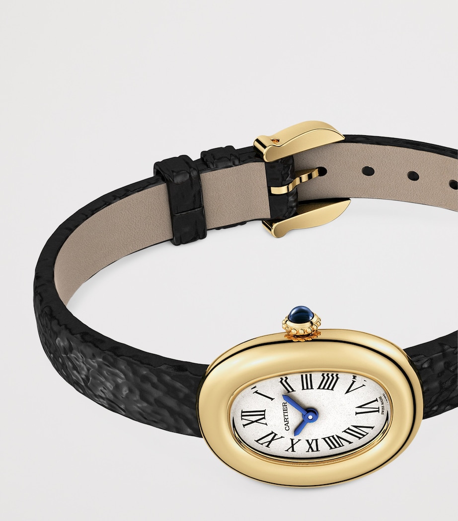 Mini Yellow Gold Baignoire de Cartier Watch 18.7mm YELLOW GOLD Image 7