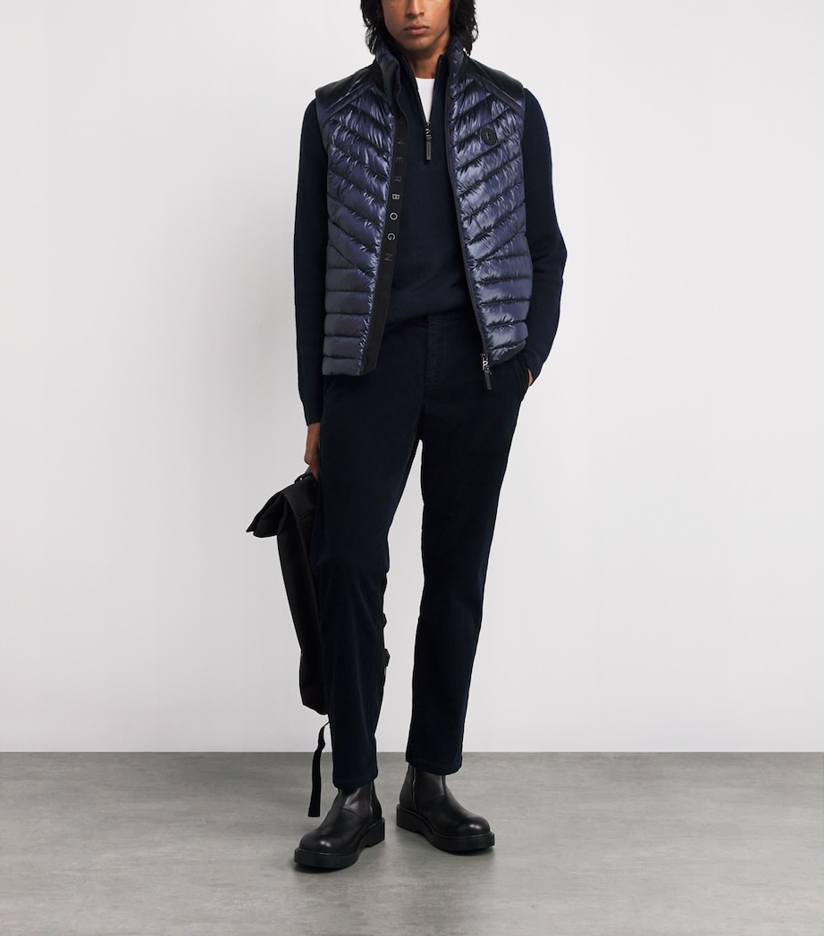 Corduroy Riley Trousers 464-NAVY Image 2