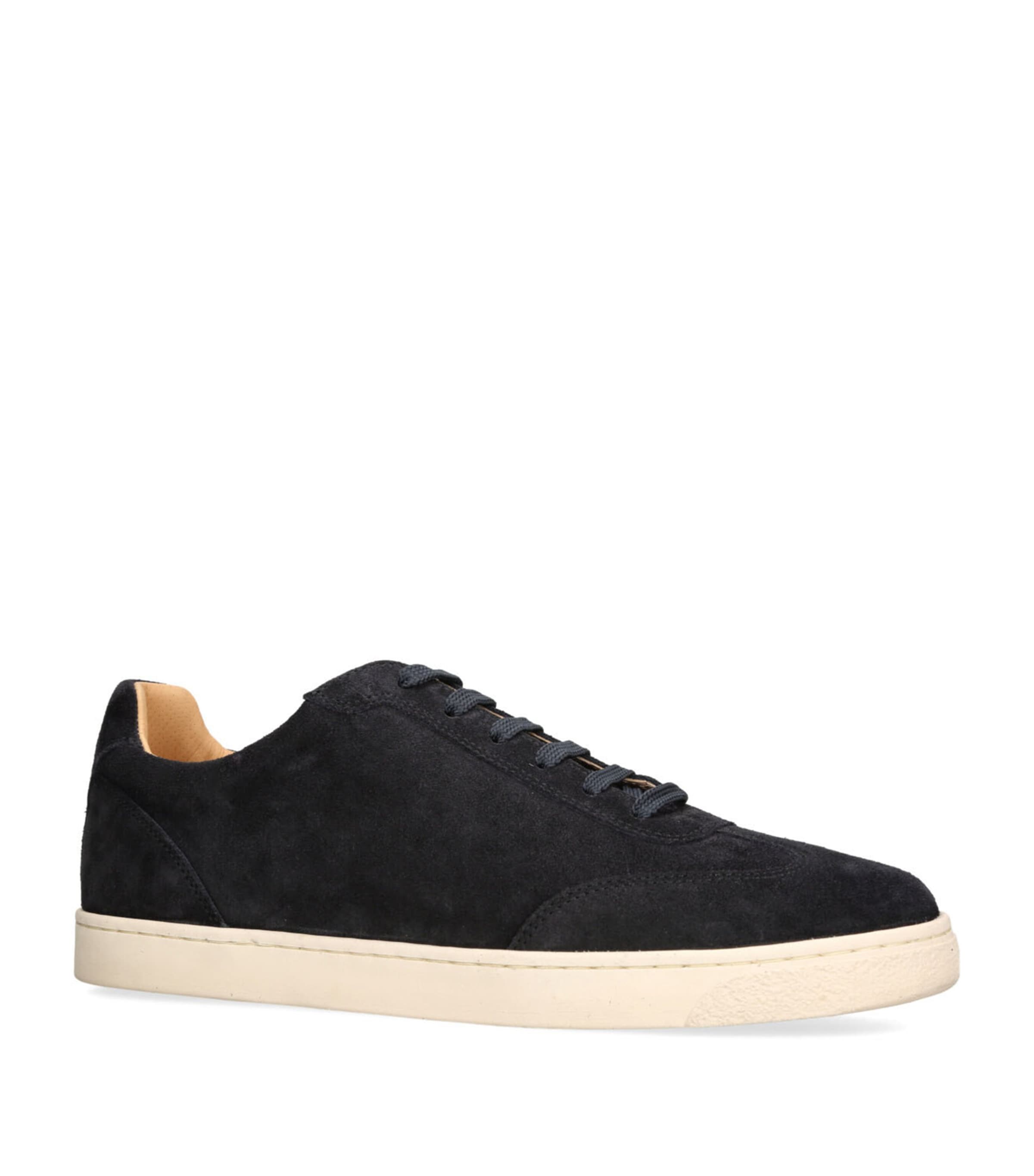 Suede T-Toe Sneakers BLUE/DARK Image 3