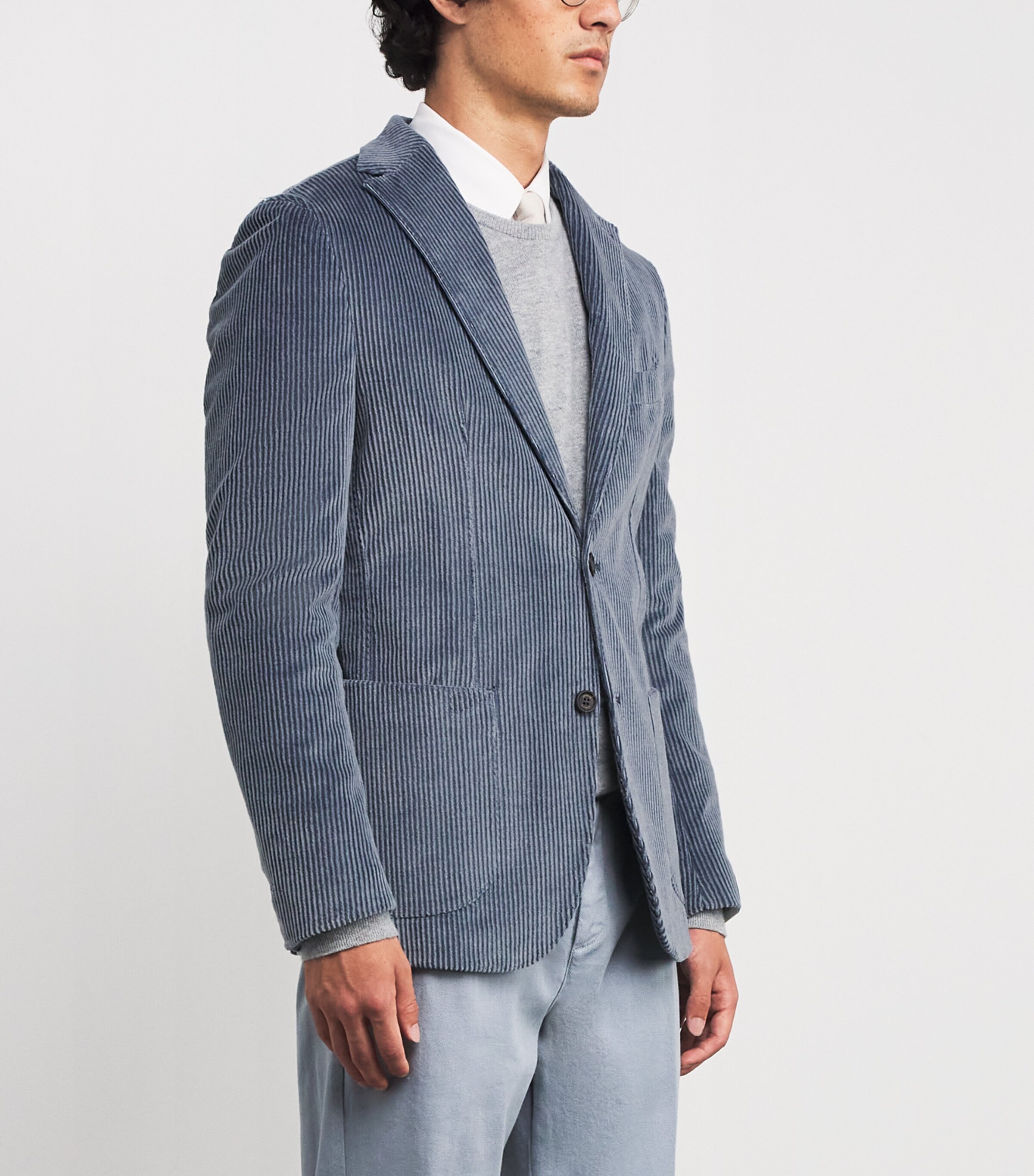 Cotton-Cashmere Corduroy Blazer ZUCCHERO Image 3