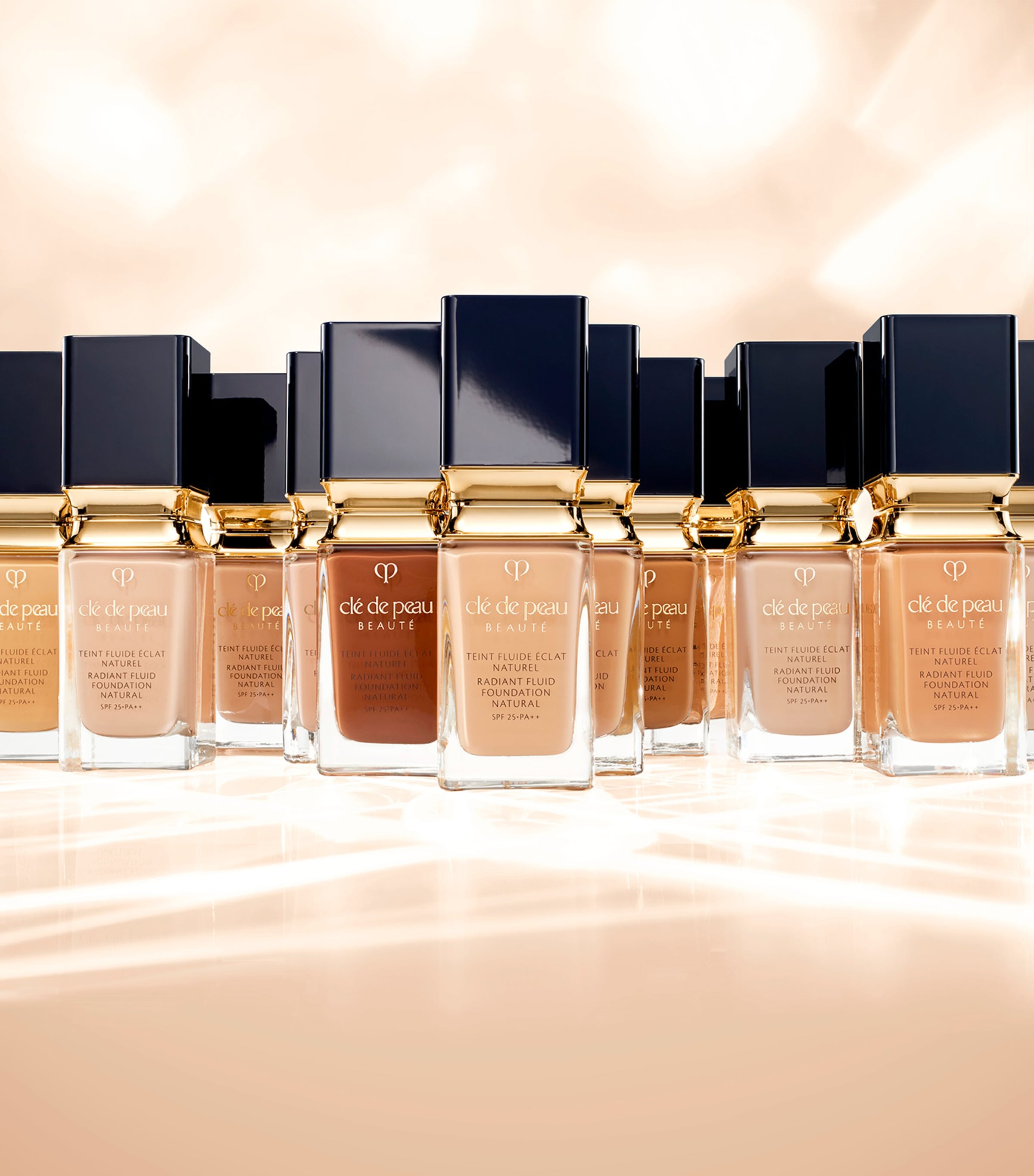 clé de peau Radiant Fluid Foundation Clé de Peau Beauté Radiant Fluid Foundation Natural | Harrods UK