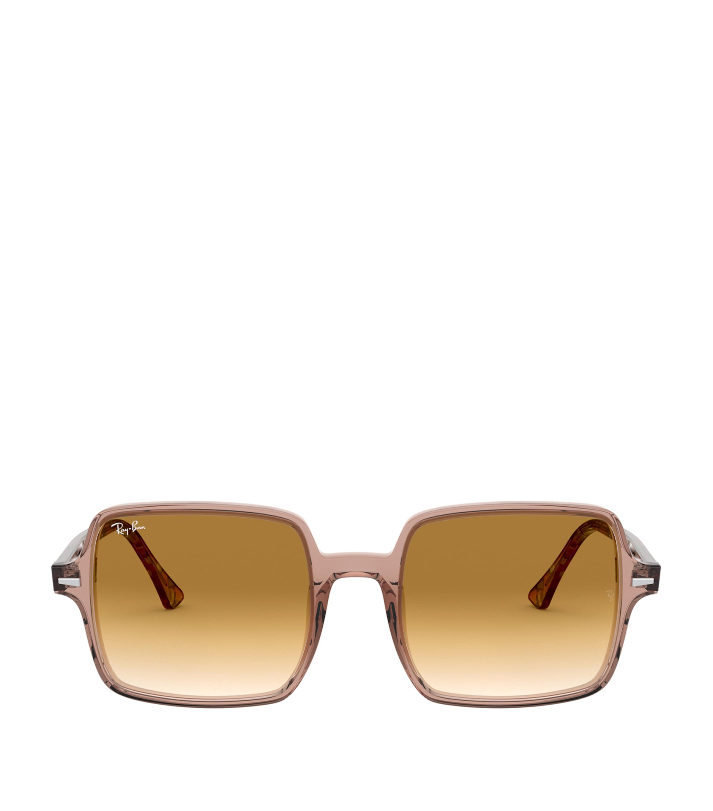 Ray Ban Square Ii Sunglasses In Brown