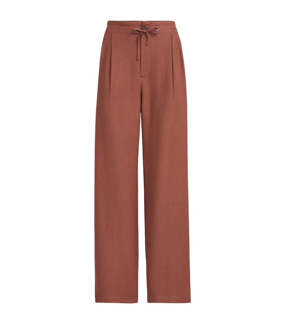 Twill Drawstring Trousers C4182 Image 1