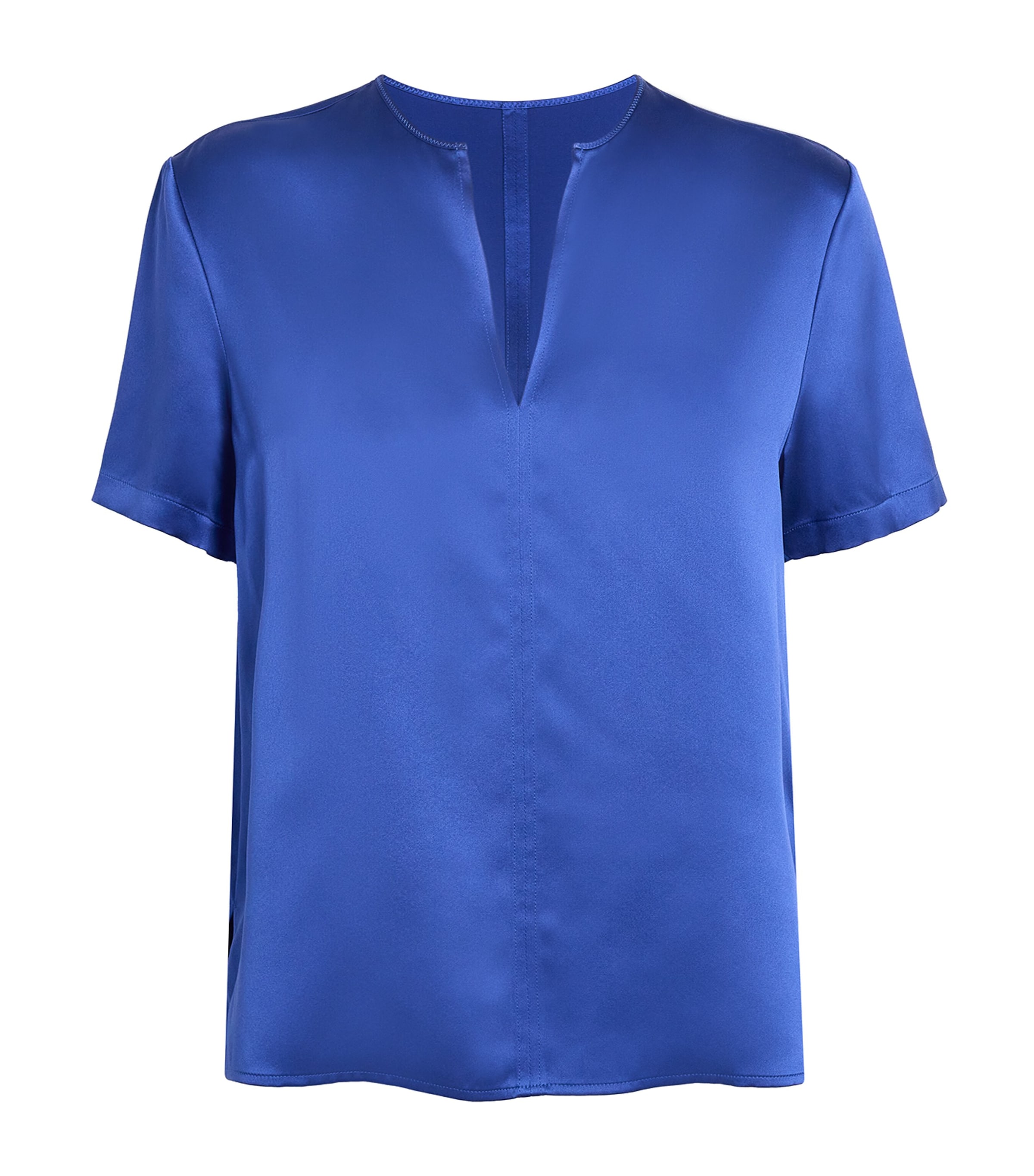 Silk Gala Blouse COBALT Image 1