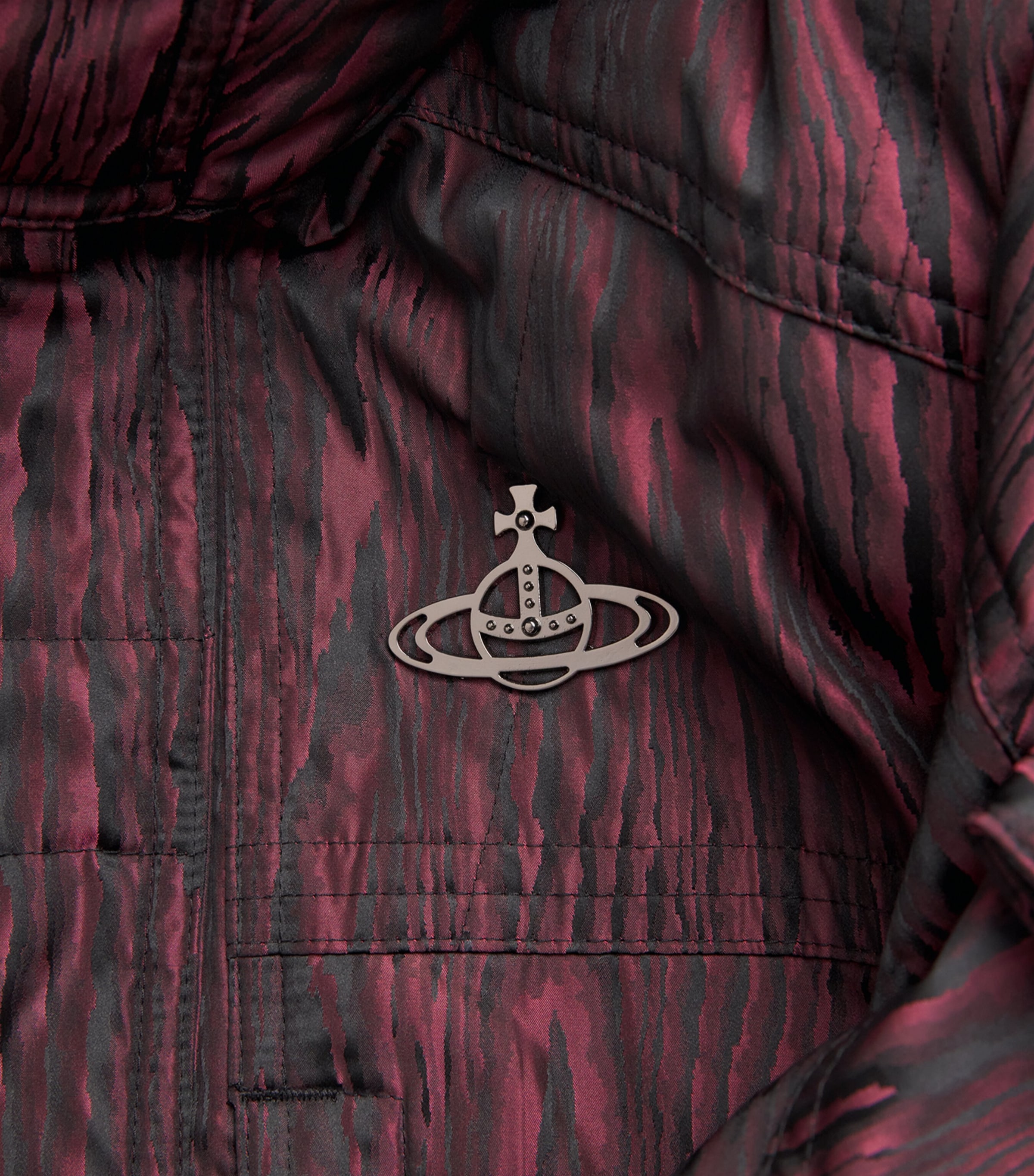 Camouflage Nevada Bomber Jacket I201 BLACK/BORD Image 5