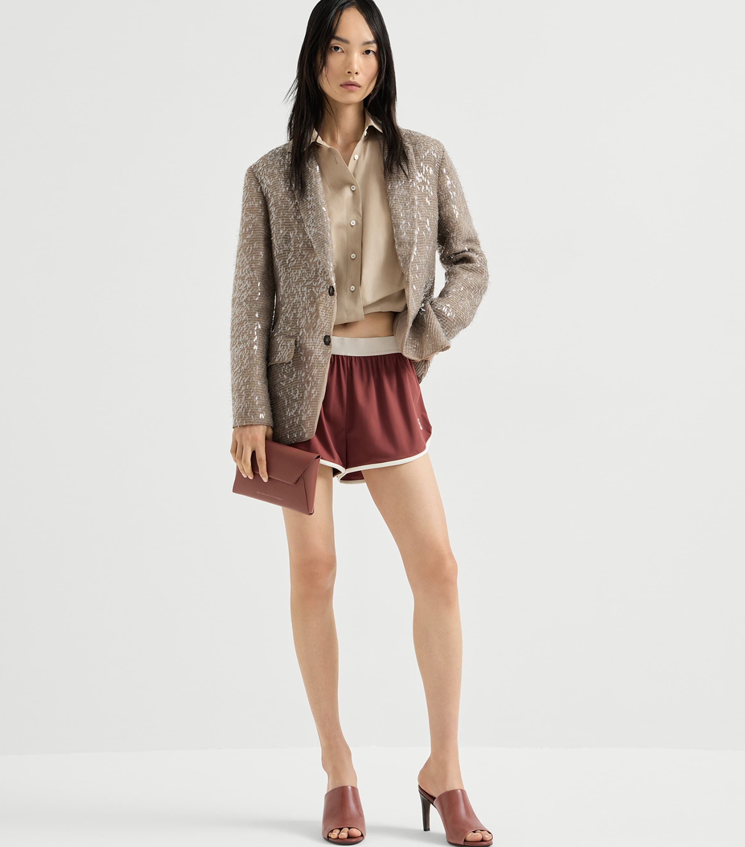 Brunello Cucinelli Womens Cotton Organza Shirt Image 2