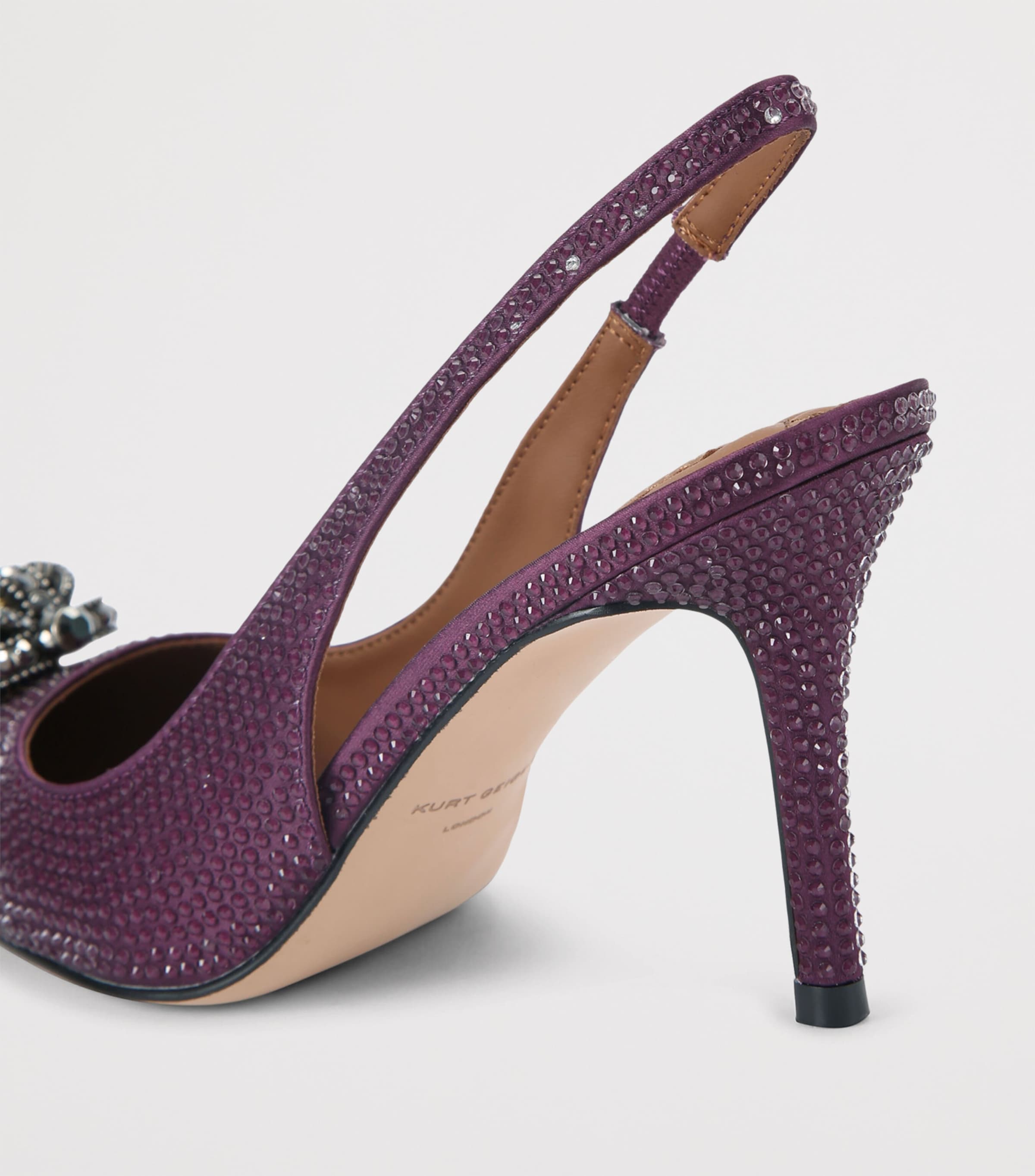 Crystal Embellished Belgravia Slingback Pumps PINK COMB Image 2