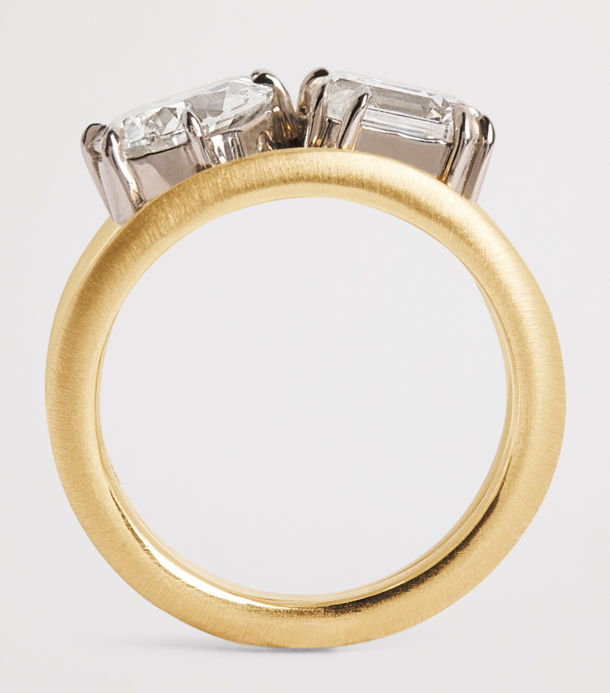 Jade Trau Yellow Gold and Diamond Sadie Ring (Size 6.5) Yellow Gold Image 3