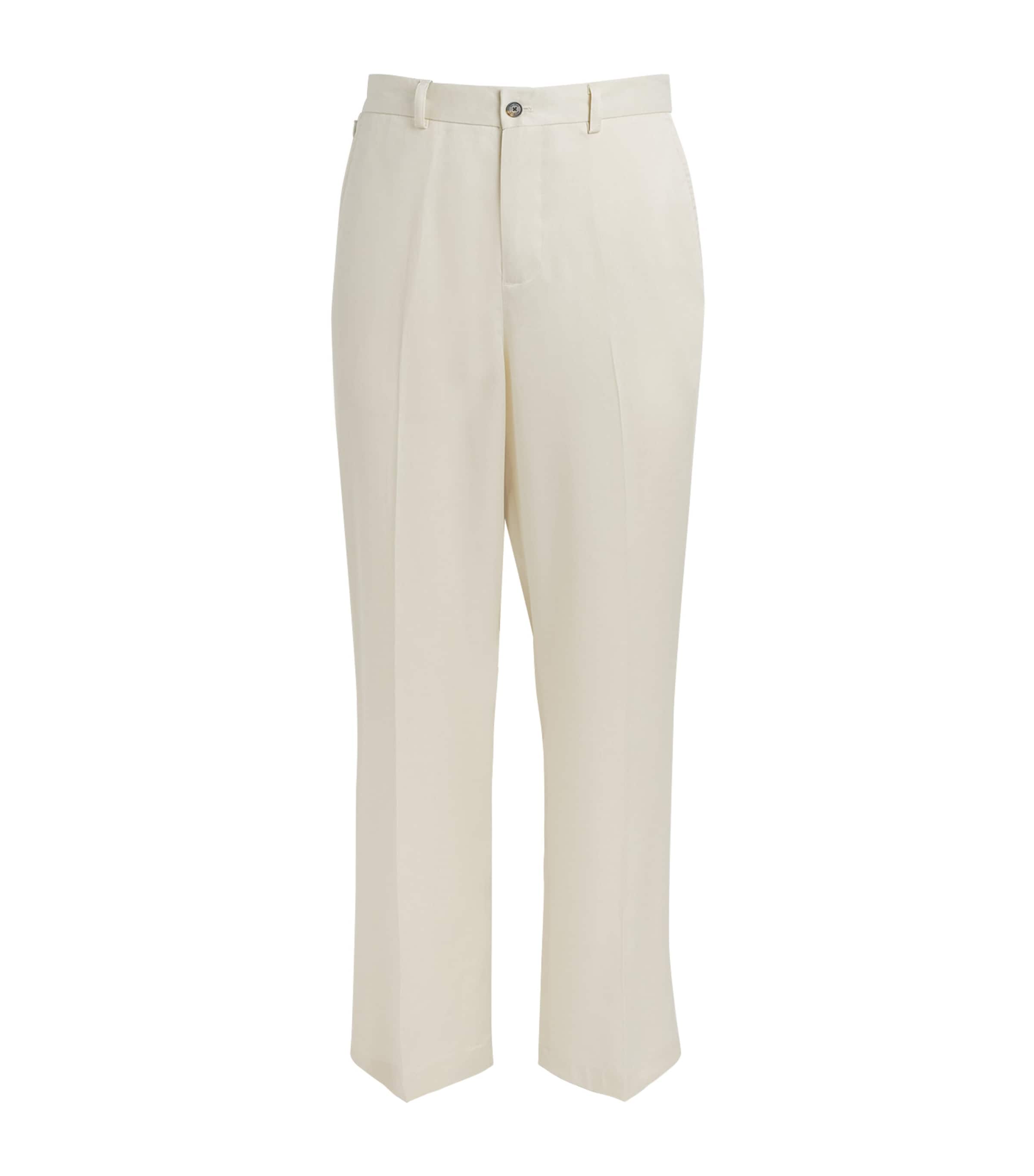 Malbon Mens La Perla Trousers Cream Image 1